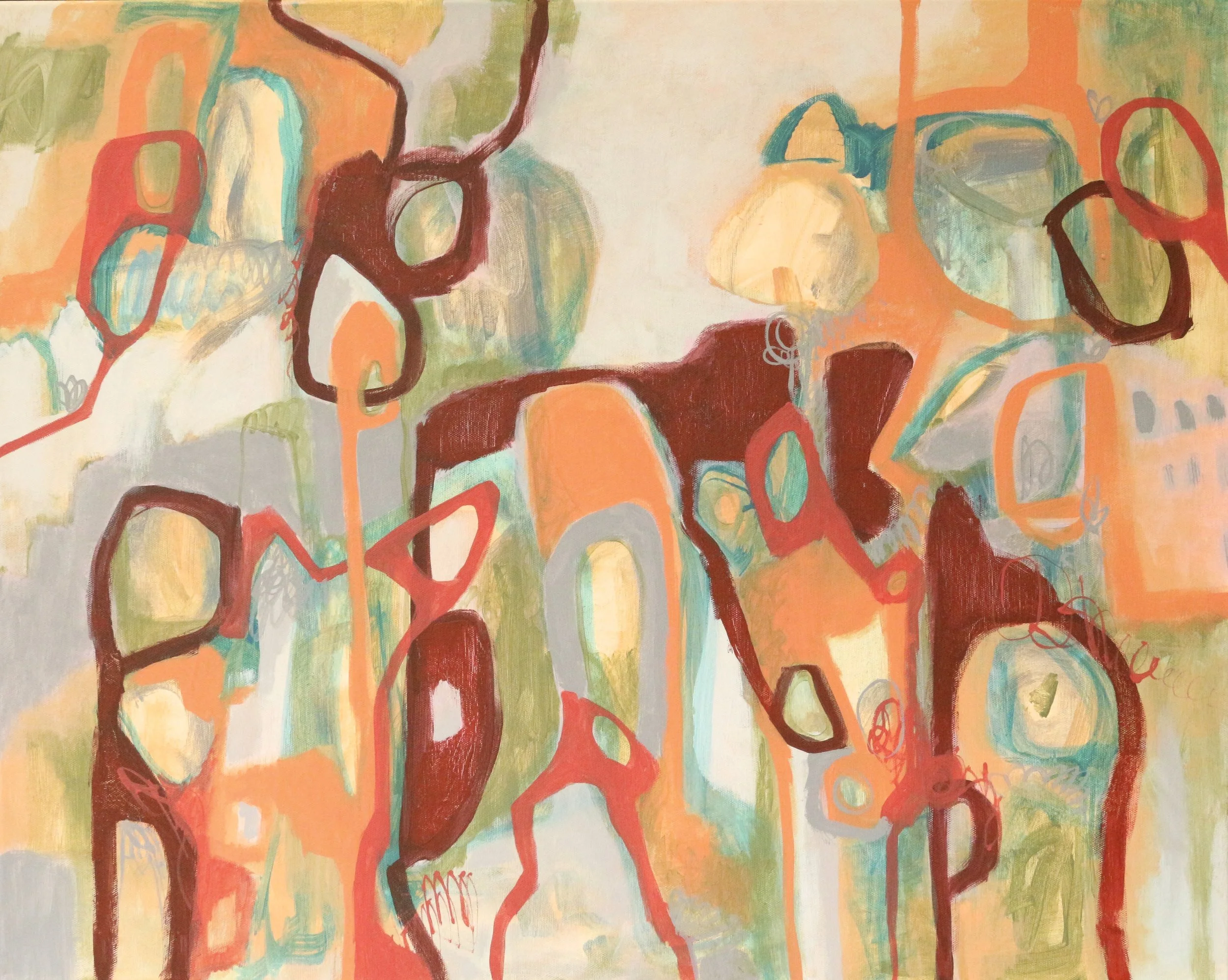 My Little Village Jasmine Farrow art