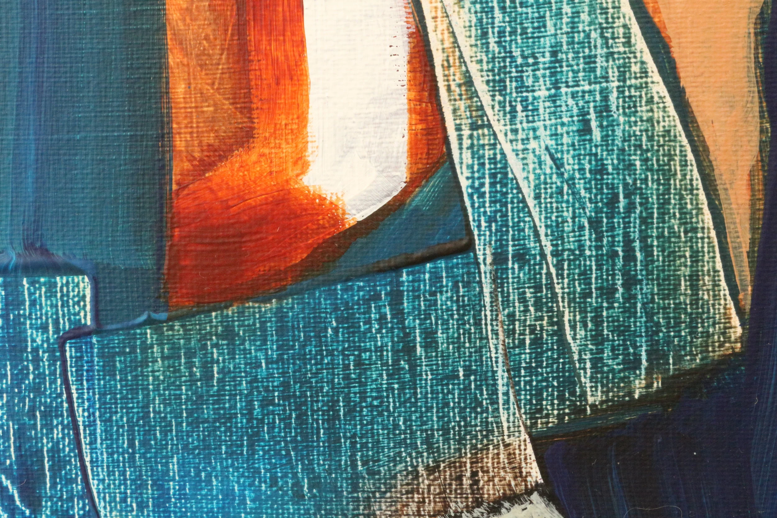 Seaside Town detail Jasmine Farrow art