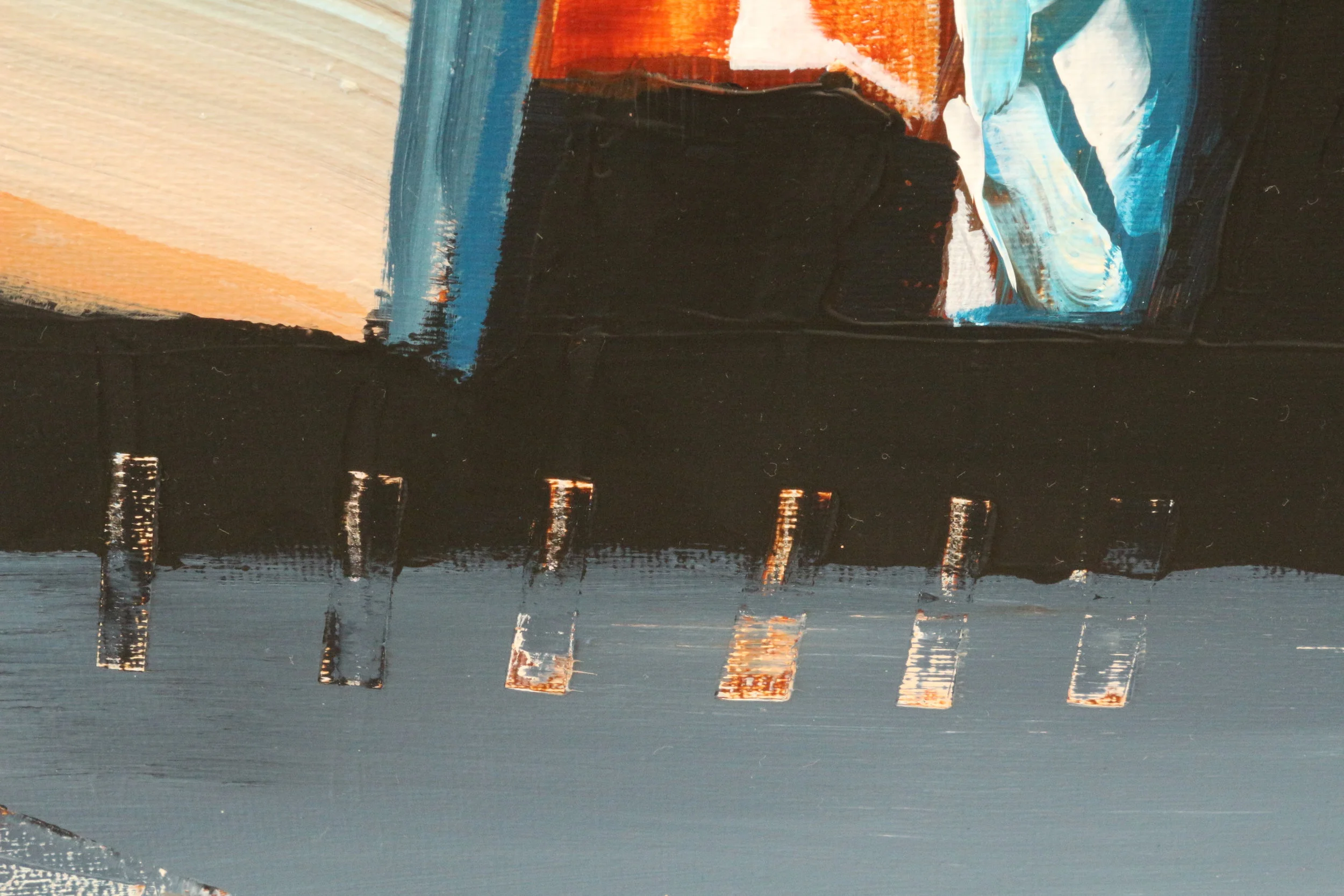 Seaside Town detail2 Jasmine Farrow art