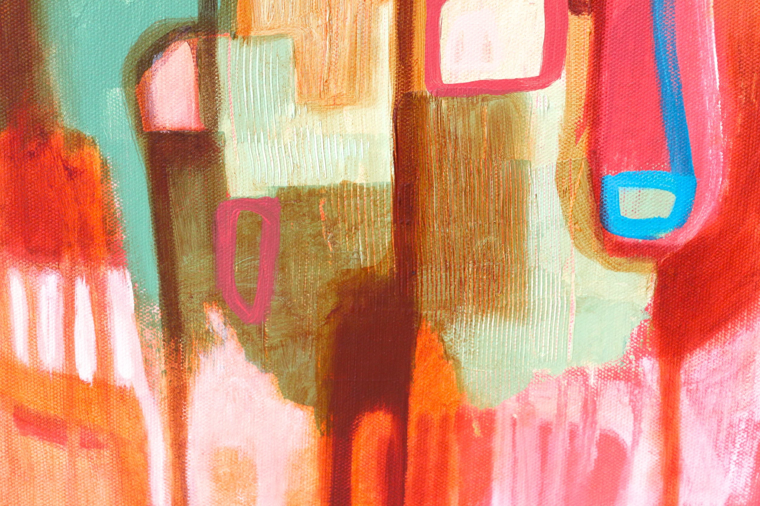 Watching The Sun Go Down detail3 Jasmine Farrow art