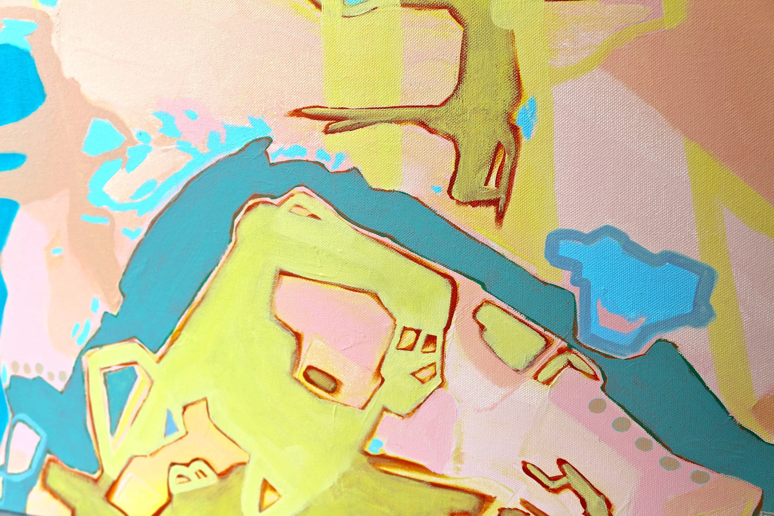 A Nap From Above detail2 Jasmine Farrow art