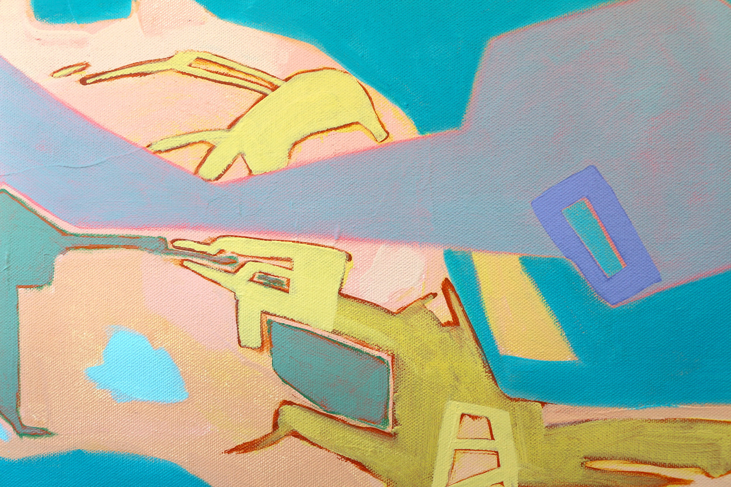 A Nap From Above detail3 Jasmine Farrow art