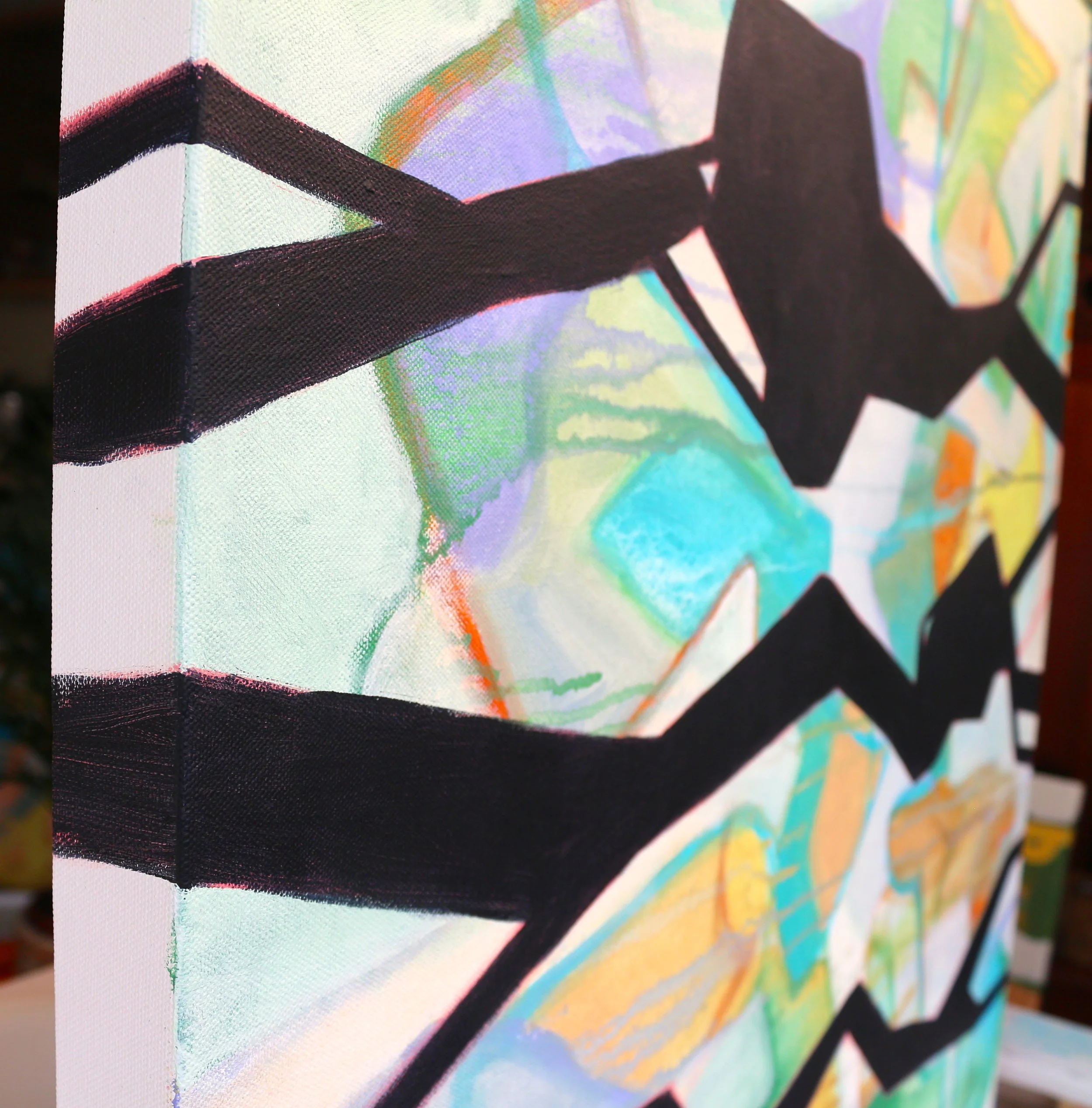 Obstacles side detail jasmine farrow art