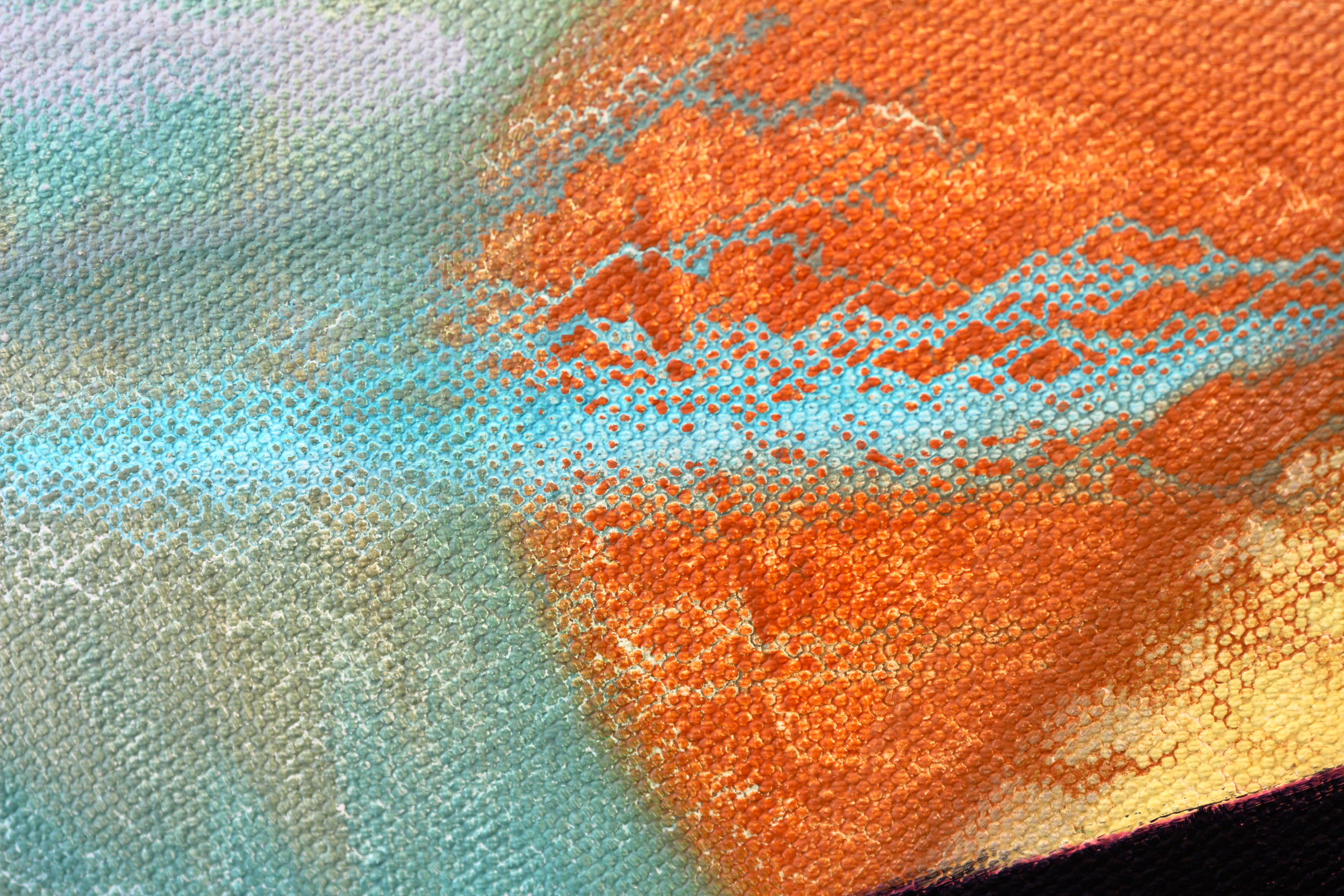 Obstacles detail jasmine farrow abstract art