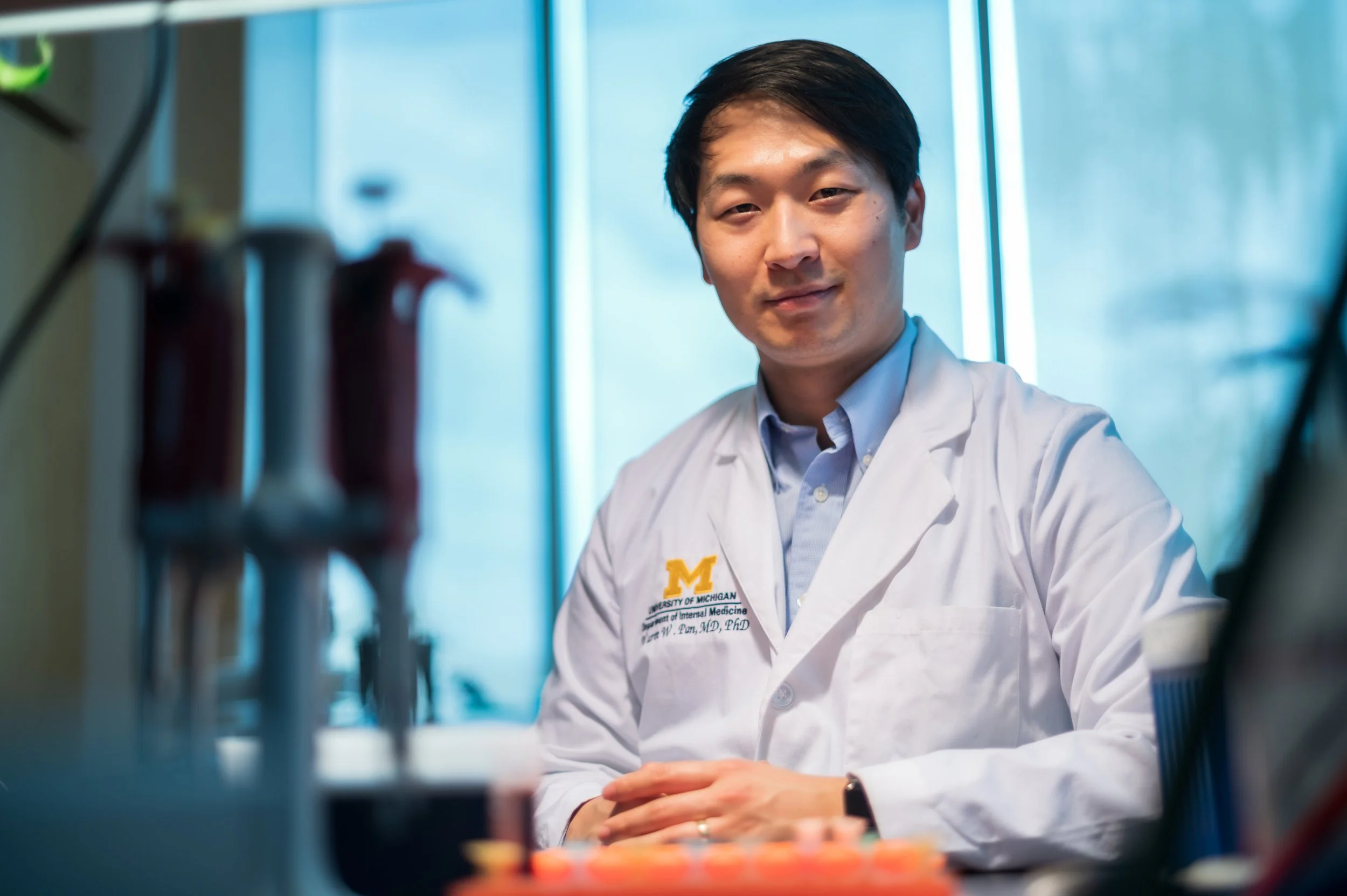Dr. Warren Pan from Michigan Medicine's Kellogg Eye Center awarded $70,000 Knights Templar Eye Foundation Grant for Inherited Retinal Disease Research