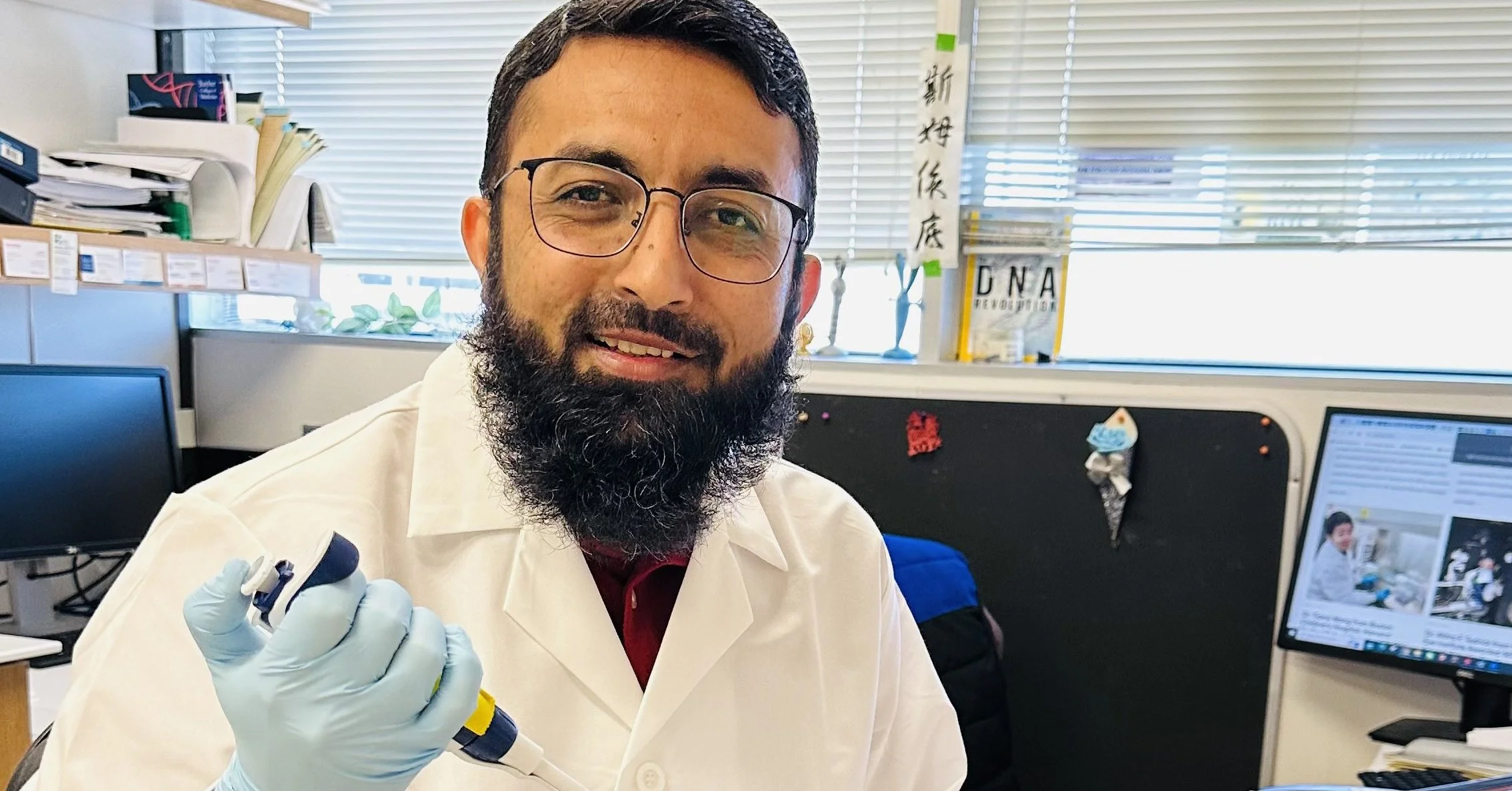 Dr. Hafiz Hussain from Baylor College of Medicine awarded $90,000 Knights Templar Eye Foundation Grant for DDX41 Gene Research