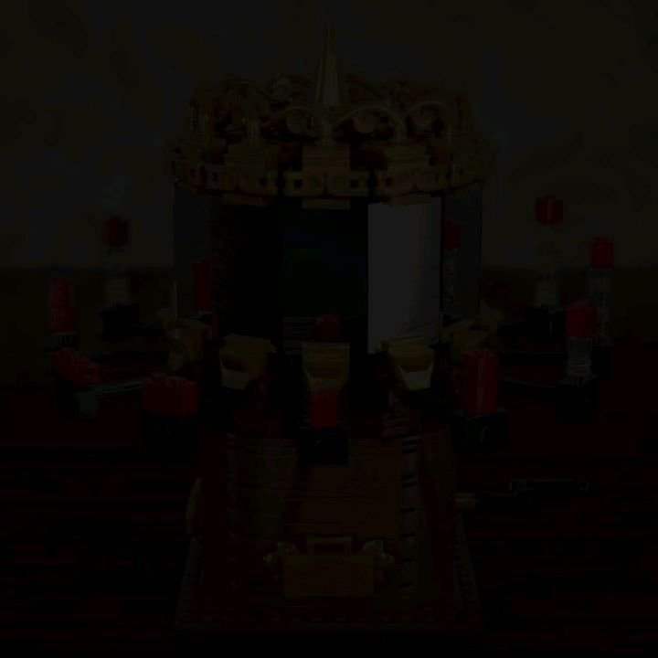 Here's a LEGO build I have been working on for a while. Please support my idea on Lego Ideas, link in bio!⁣
⁣
Create your own real life looping Lego animations with the praxinoscope!⁣
⁣
By rotating the handle you can play a 12 frame animation on this