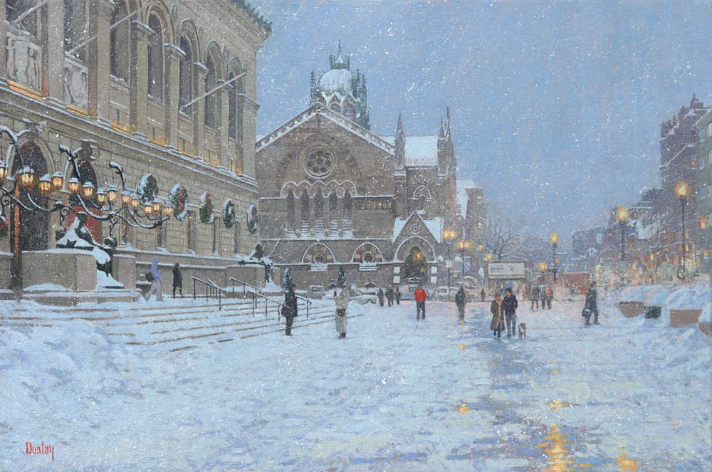 Winter Evening Copley Square.JPG