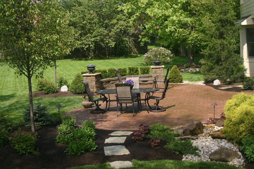 Timeless Paver Patio, Landscaping Around Deck And Patio