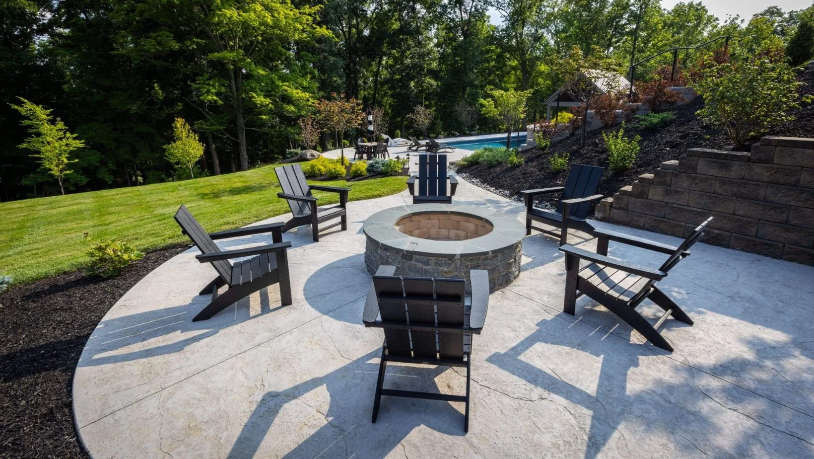 What Are the Best Materials for an Outdoor Fire Feature?