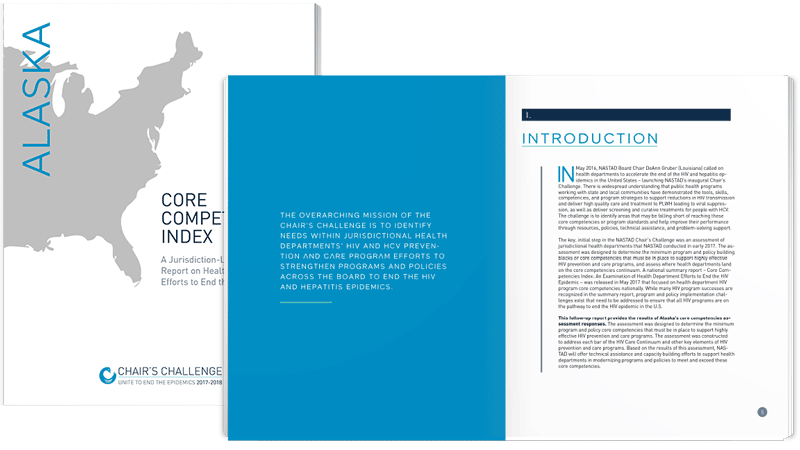 Core Competencies Index Report, Template for 50 States Client: National Alliance of State & Territorial AIDS Directors (NASTAD)
