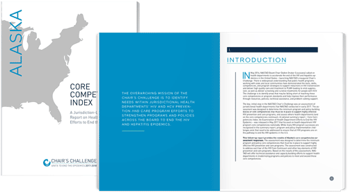 Core Competencies Index Report, Template for 50 States Client: National Alliance of State & Territorial AIDS Directors (NASTAD)