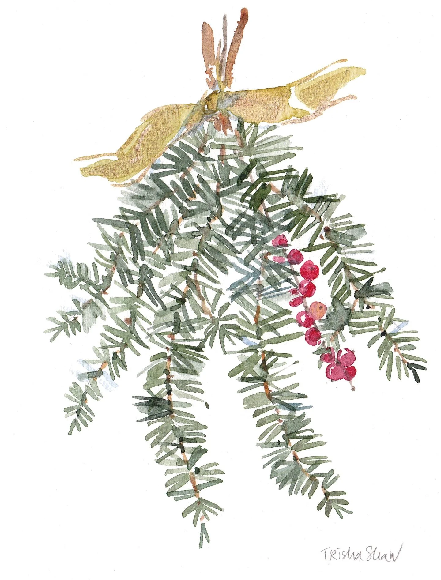 a small sprig of greenery can add just the right touch✨💚💛❤️