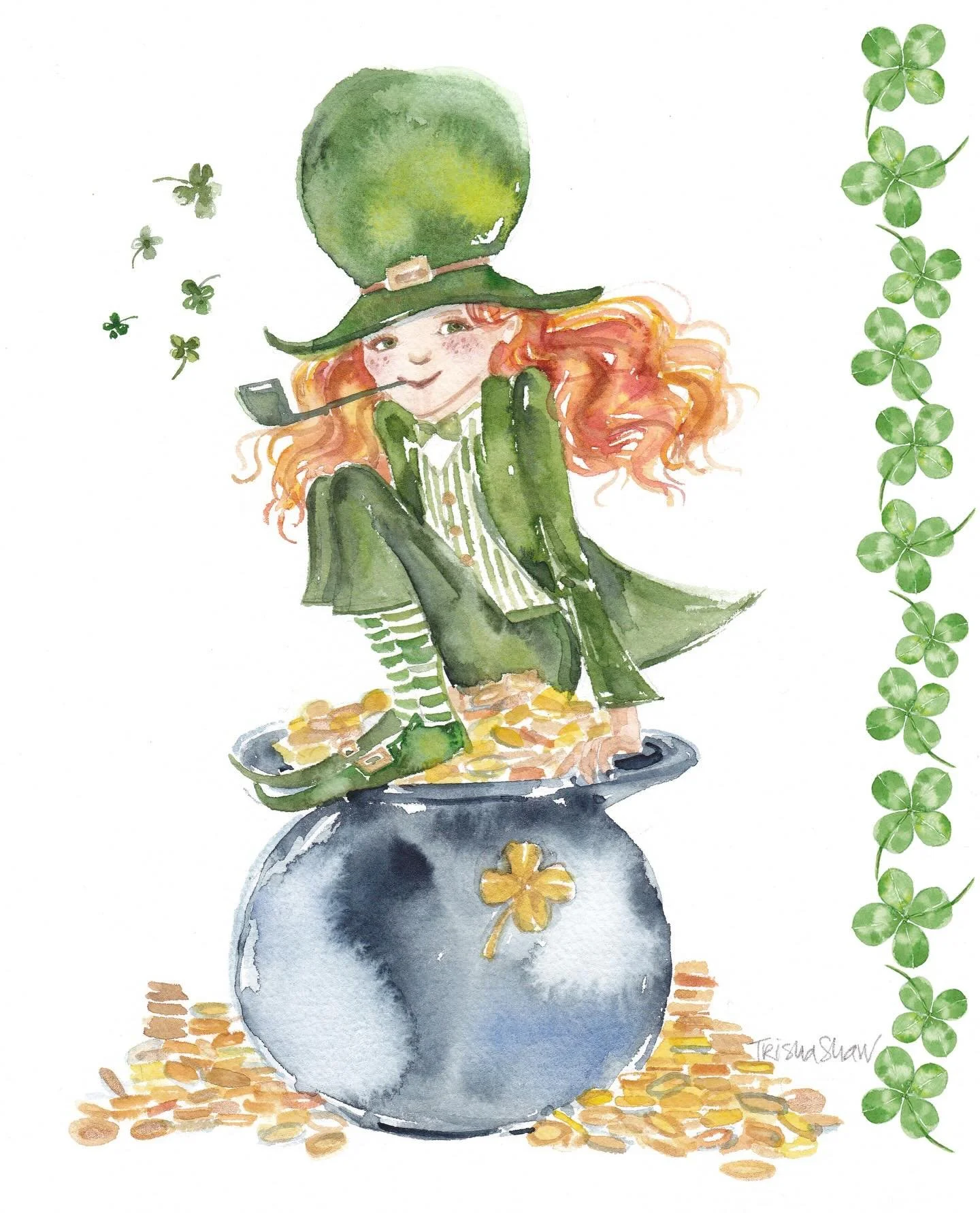 happy st. patrick&rsquo;s day!💚🍀💛☘️💚 wishing you all good fortune✨✨