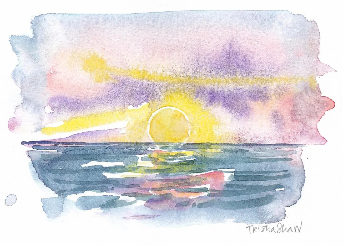 simple &amp; quick sunset!🌅