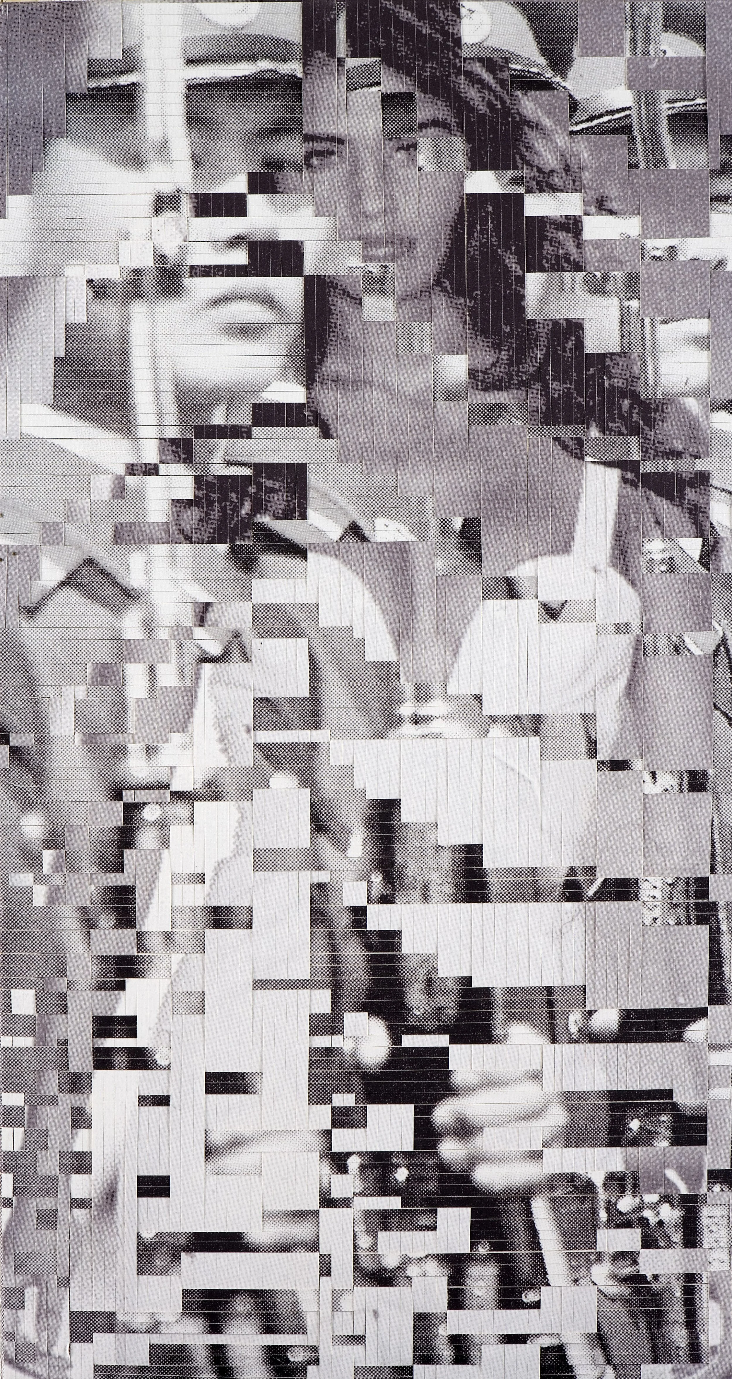 No.2, printed woven canvas, 225 x 118 cm
