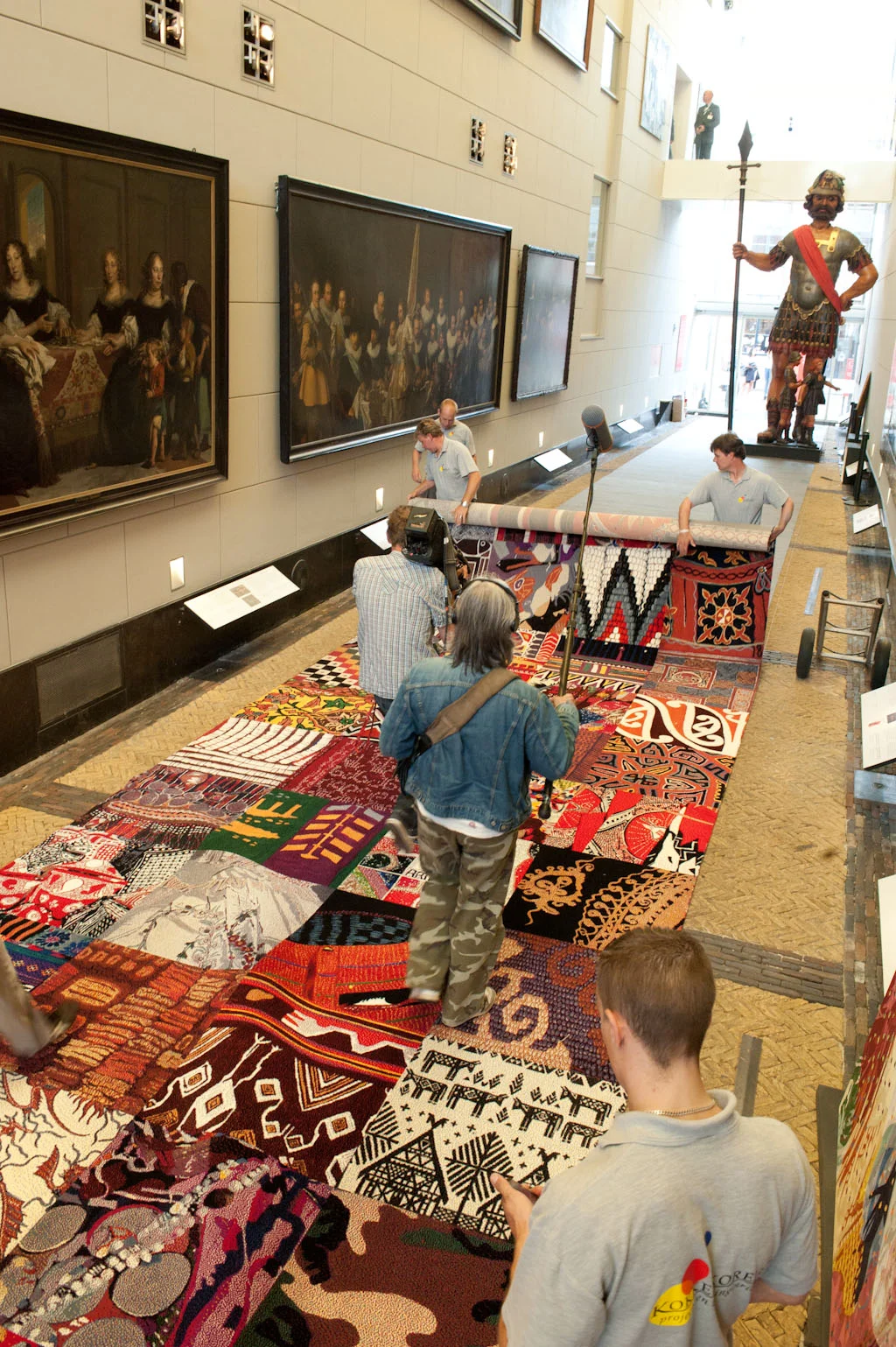 Installation of My Town at the Amsterdam Museum