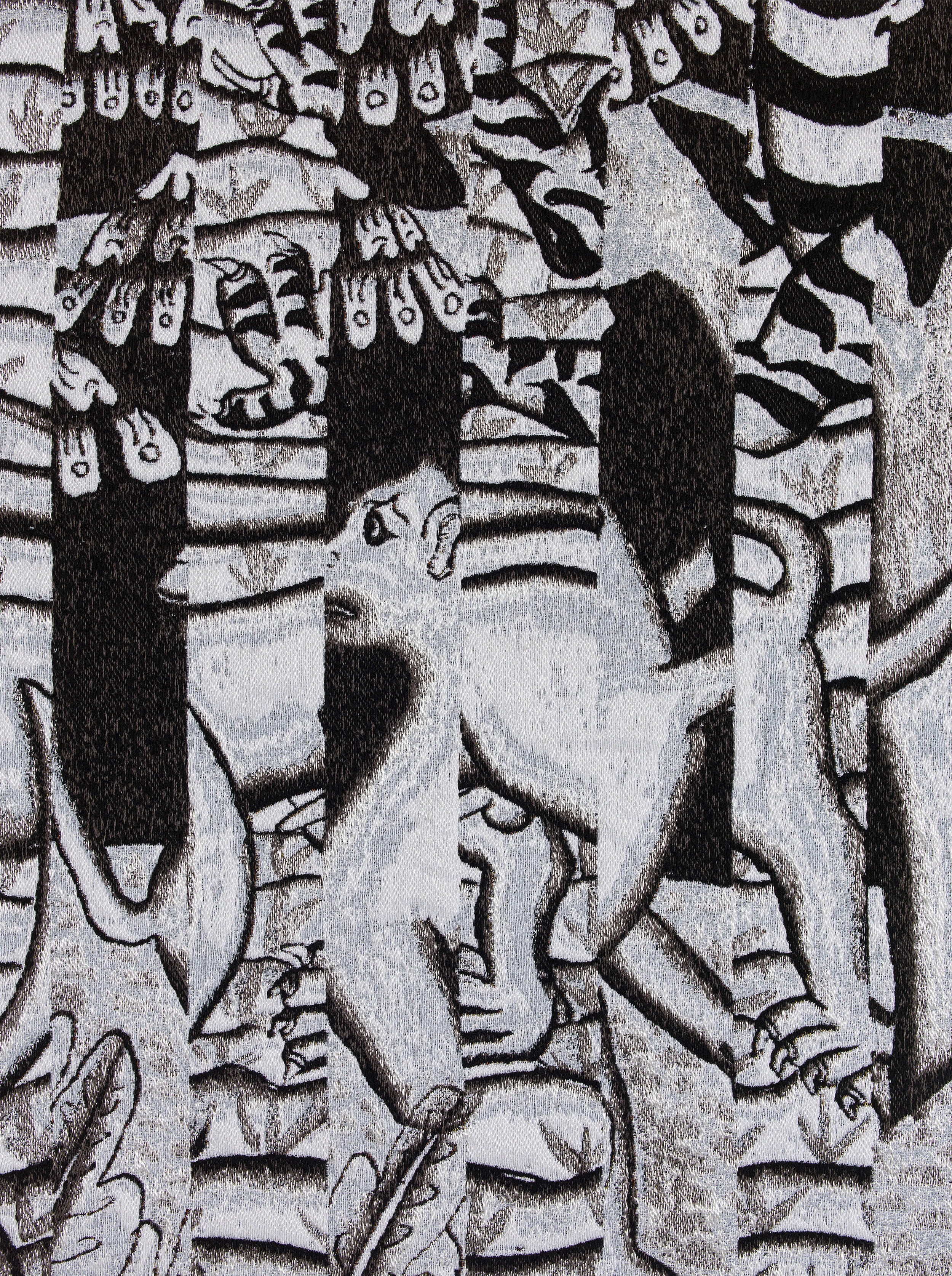 Sanur, jacquard woven, detail