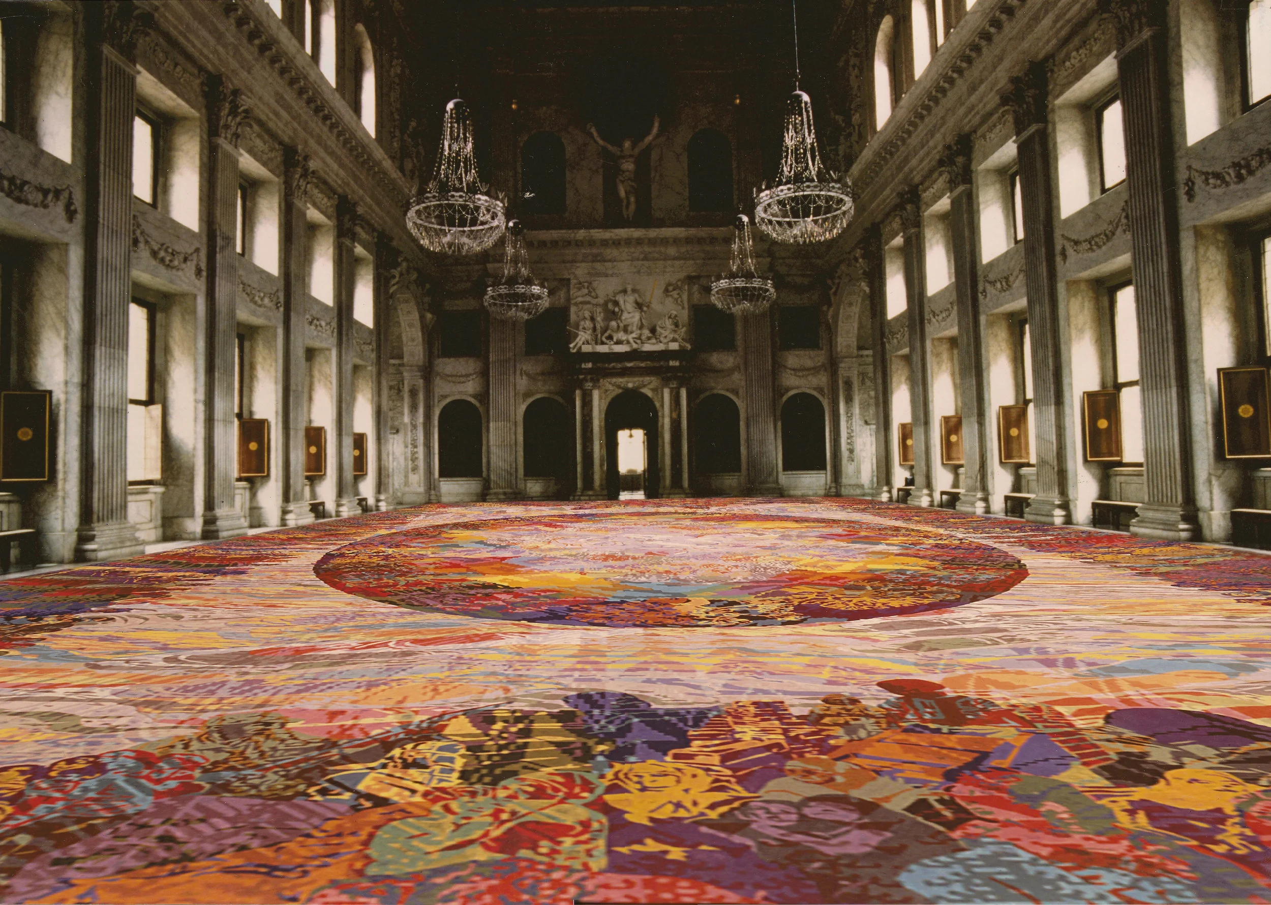 Artist impression carpet for the Citizen Hall