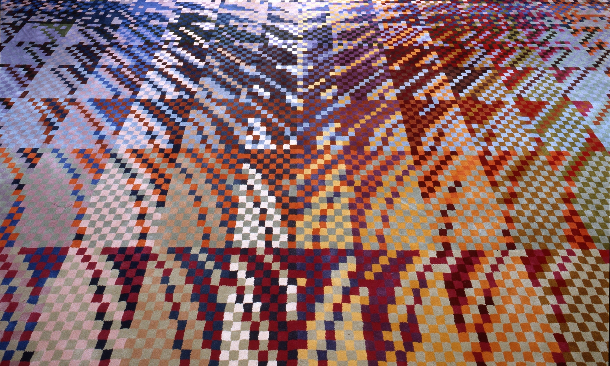 Carpet designed for the ministry of social services, detail