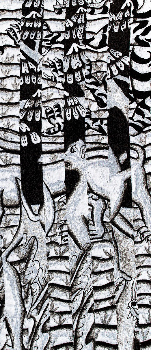 Bali Impressions: Sanur, Jacquard woven, 115 x 46 cm