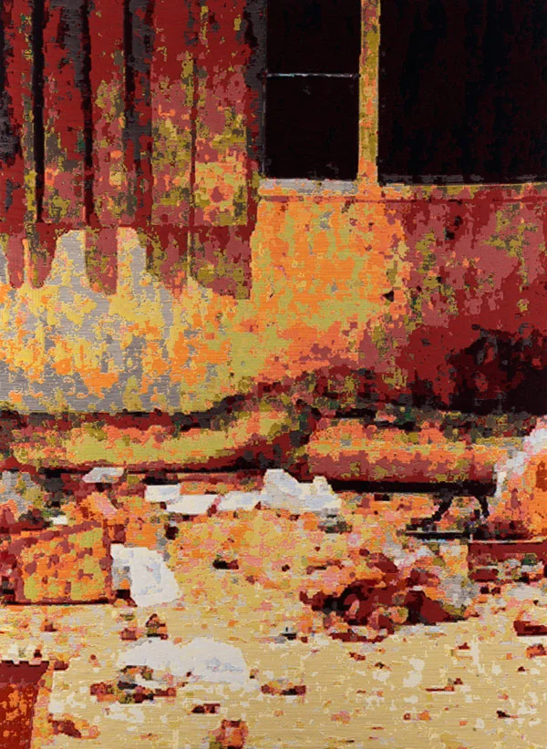 Saoudi-Arabië, jacquard doublewoven, 205 x 148 cm