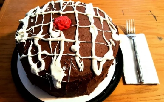 Triple Layer Chocolate Chocolate Cake
