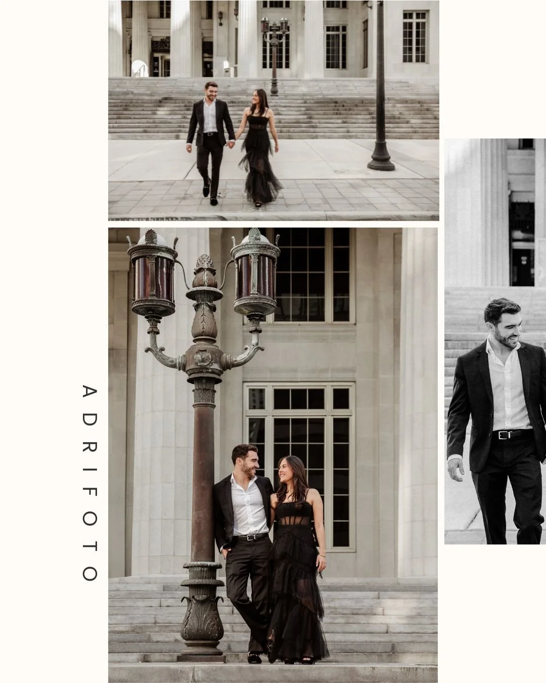 𝘈 𝘭𝘰𝘷𝘦 𝘴𝘵𝘰𝘳𝘺 𝘪𝘯 𝘣𝘭𝘢𝘤𝘬 𝘢𝘯𝘥 𝘸𝘩𝘪𝘵𝘦.

𝐎𝐧𝐞 𝐝𝐫𝐞𝐬𝐬.
𝐎𝐧𝐞 𝐬𝐞𝐭 𝐨𝐟 𝐬𝐭𝐞𝐩𝐬.
𝐎𝐧𝐞 𝐦𝐨𝐦𝐞𝐧𝐭 𝐭𝐡𝐚𝐭 𝐟𝐞𝐞𝐥𝐬 𝐥𝐢𝐤𝐞 𝐚 𝐟𝐢𝐥𝐦 𝐬𝐭𝐢𝐥𝐥.

𝘊𝘰𝘶𝘱𝘭𝘦𝘴 𝘱𝘰𝘳𝘵𝘳𝘢𝘪𝘵𝘴 &mdash; 𝘵𝘪𝘮𝘦𝘭𝘦𝘴𝘴, 𝘦𝘧𝘧?