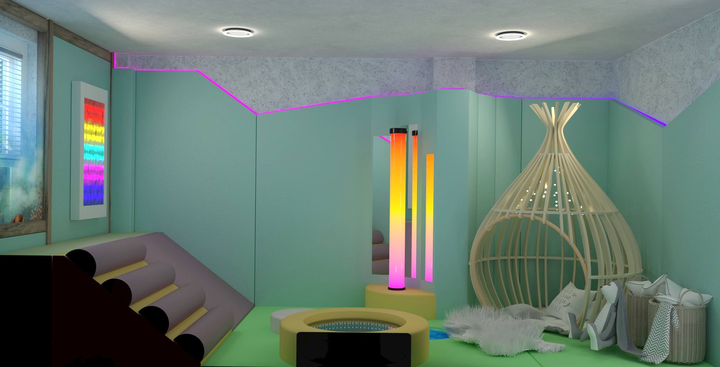 Sensory room design concept