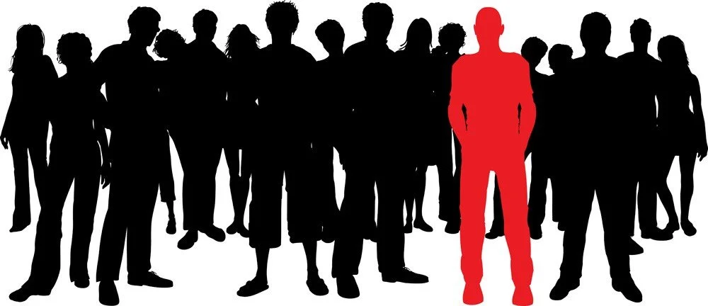 Standing out in a crowd