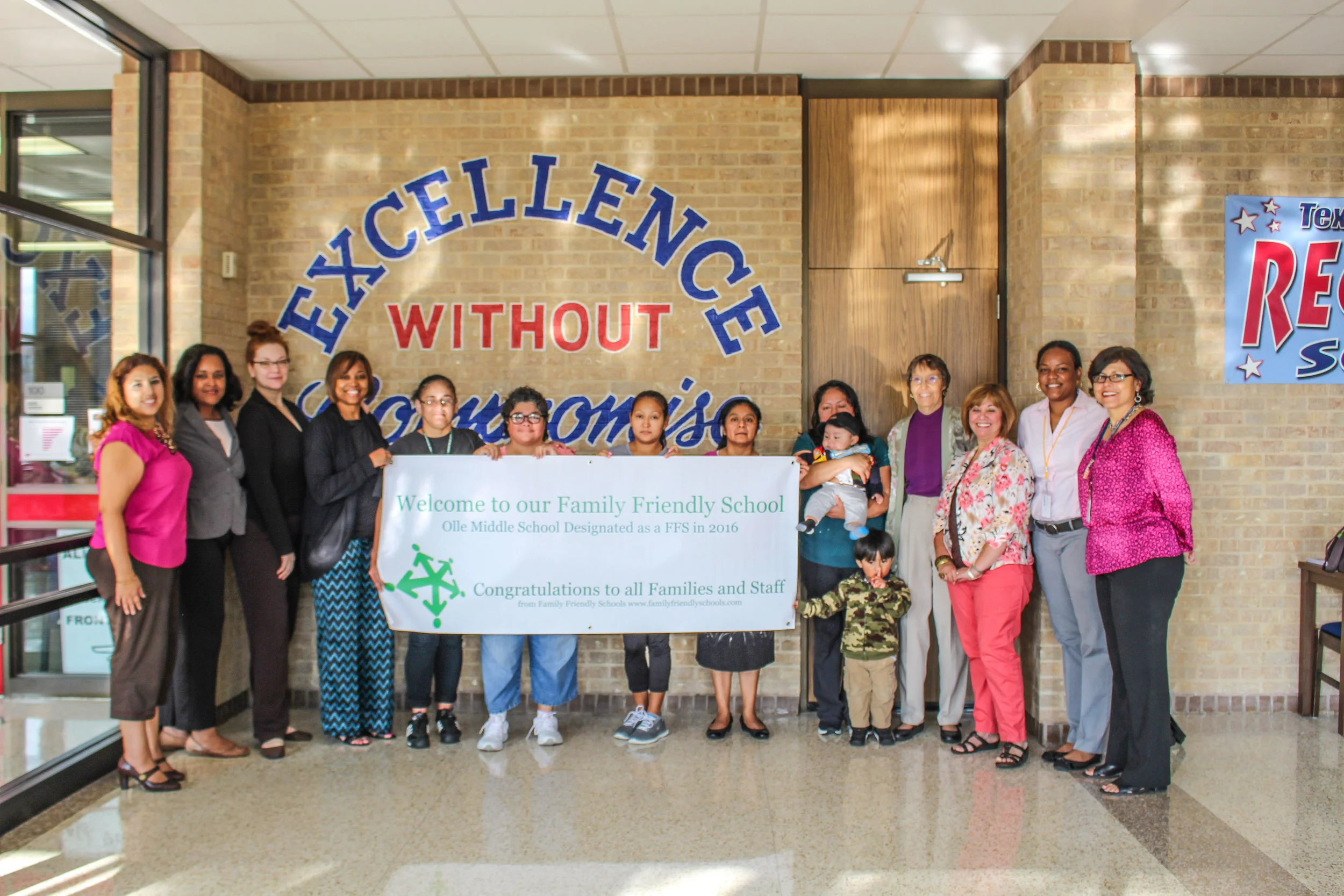 Ollie Middle School's Family Engagement Team, Alief ISD, Houston, TX