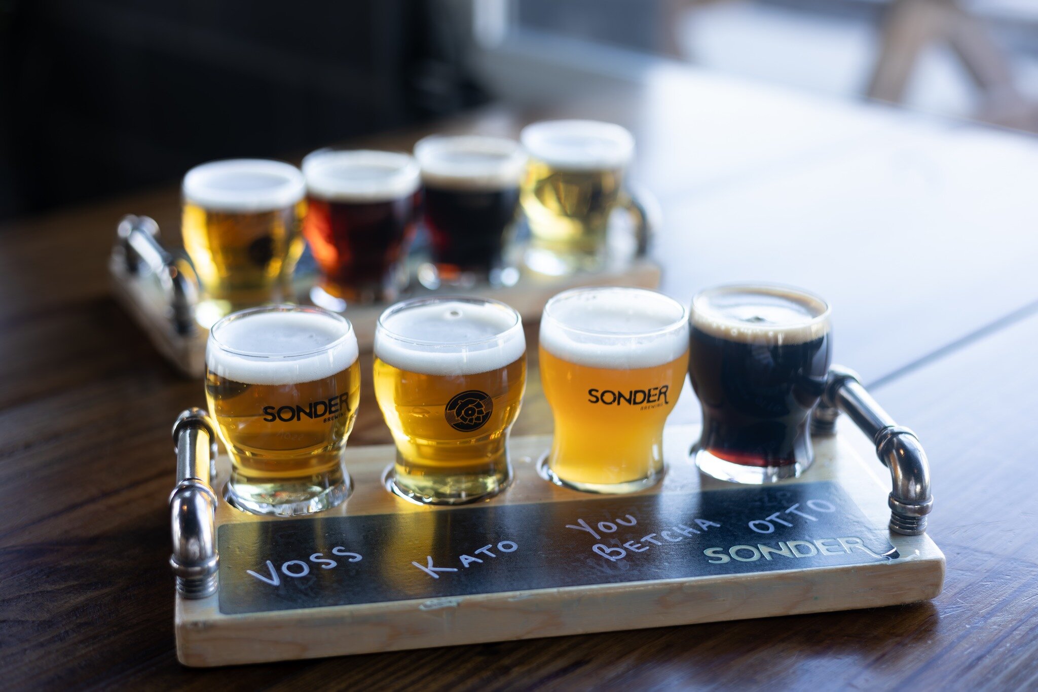 Celebrate National Beer Day with a flight! We're celebrating all day until 9pm! 🍻

#NationalBeerDay #SonderBrewing #UniquelyCrafted