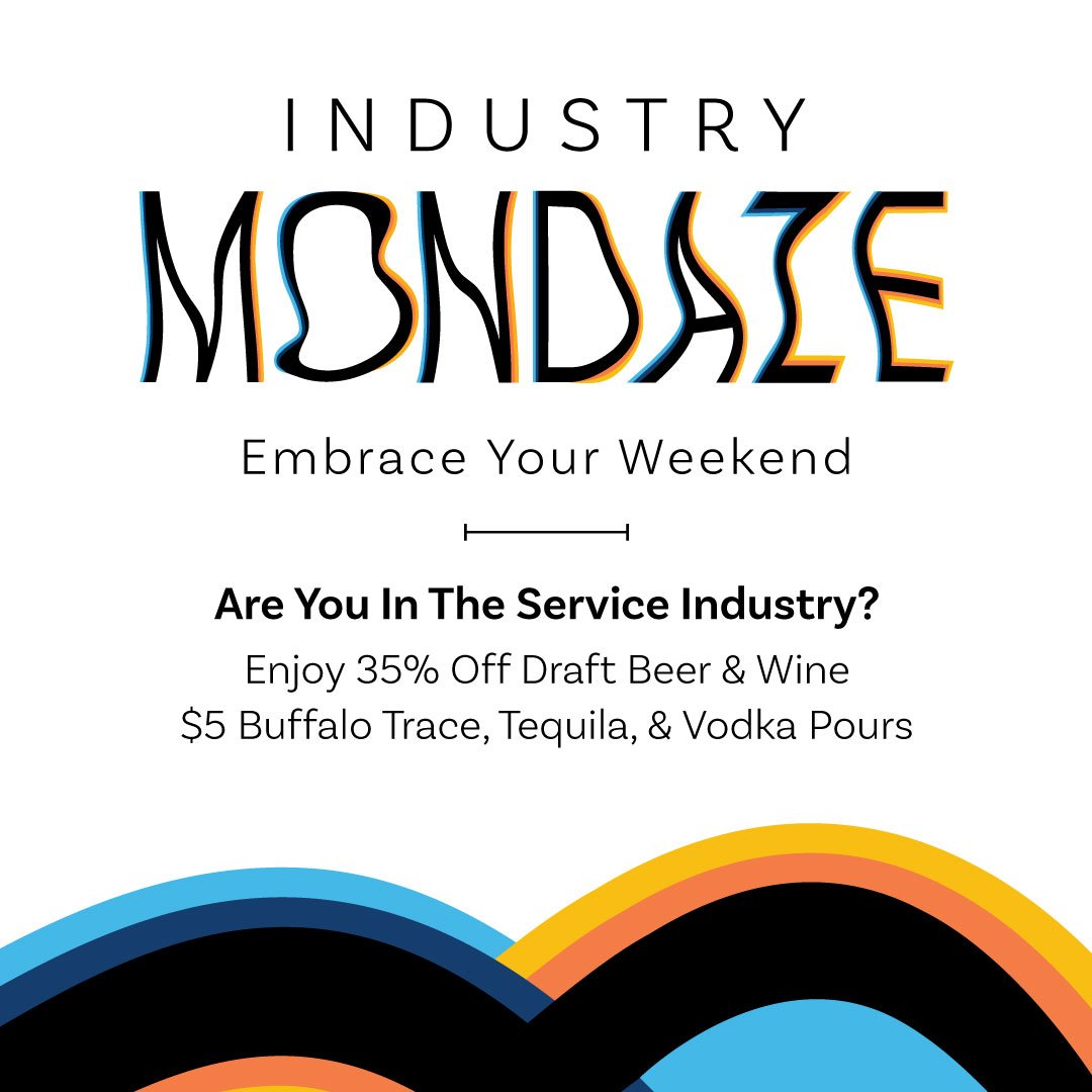 Join us for Industry Mondaze! Anyone who works in the industry can enjoy these amazing deals! Available every Monday 🍻

#SonderTaphaus #SonderBrewing #ServiceIndustry