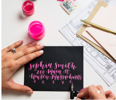 Sip & Script Calligraphy Class