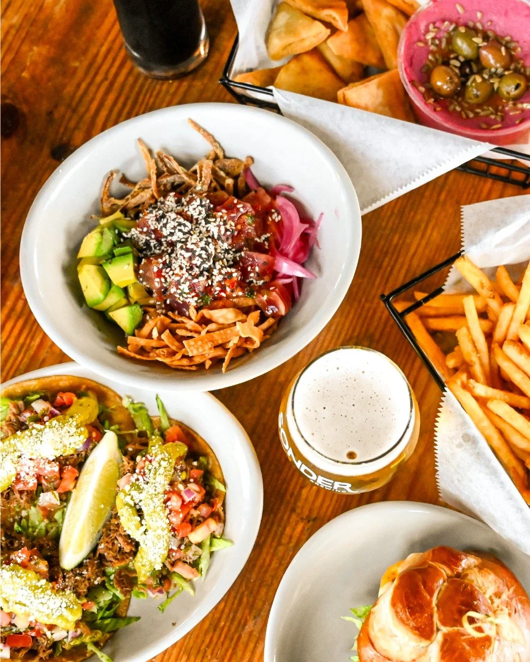 Thirsty? Hungry? We've got you covered. $10 Hoppy Meals every weekday 11AM-2PM