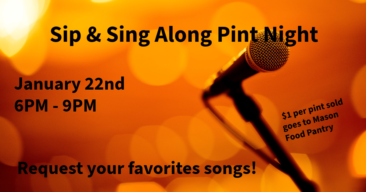 MASON Sip & Sing Along for Charity