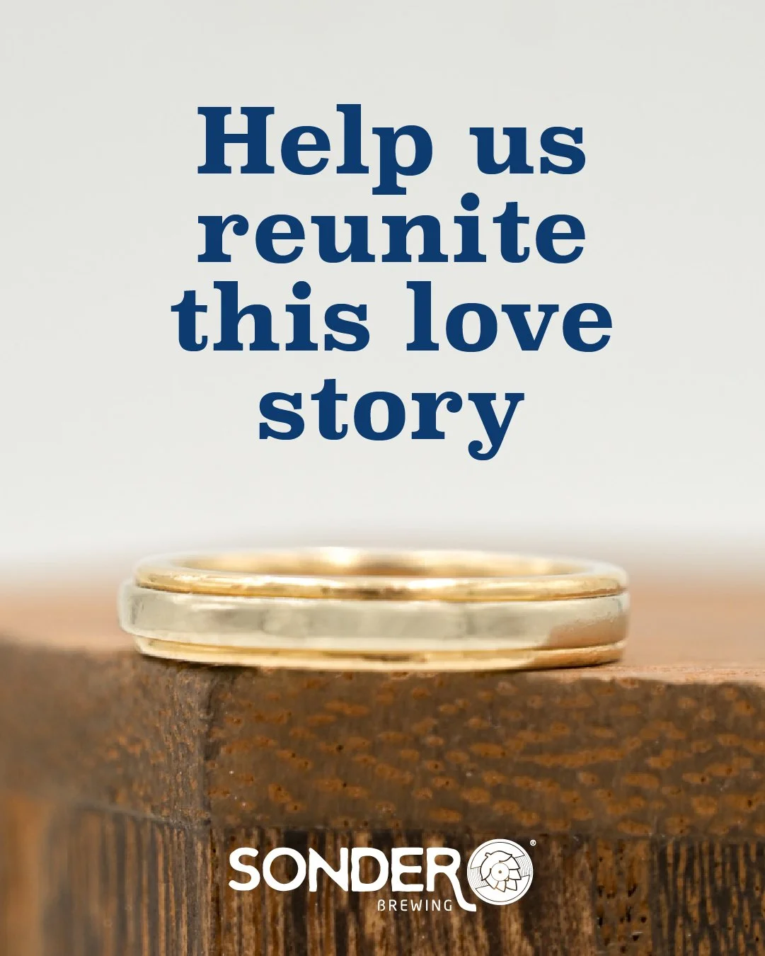 Help us reunite this love story 💛

In the spirit of Valentine&rsquo;s Day, we&rsquo;re letting love (and the internet, of course) get this ring home.

This gold ring was found last summer (2025) along the Little Pigeon River on the Wild Bear Tubing 