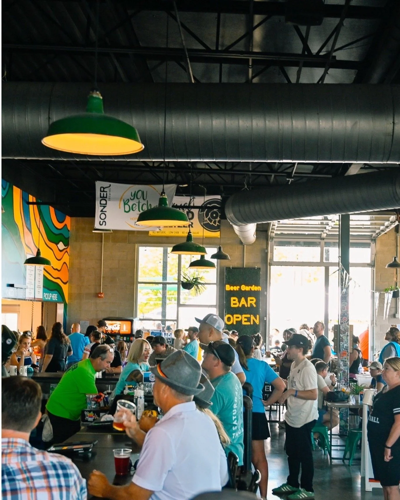 We love seeing you enjoy our space! What's your favorite spot in the taproom to gather with friends or family?