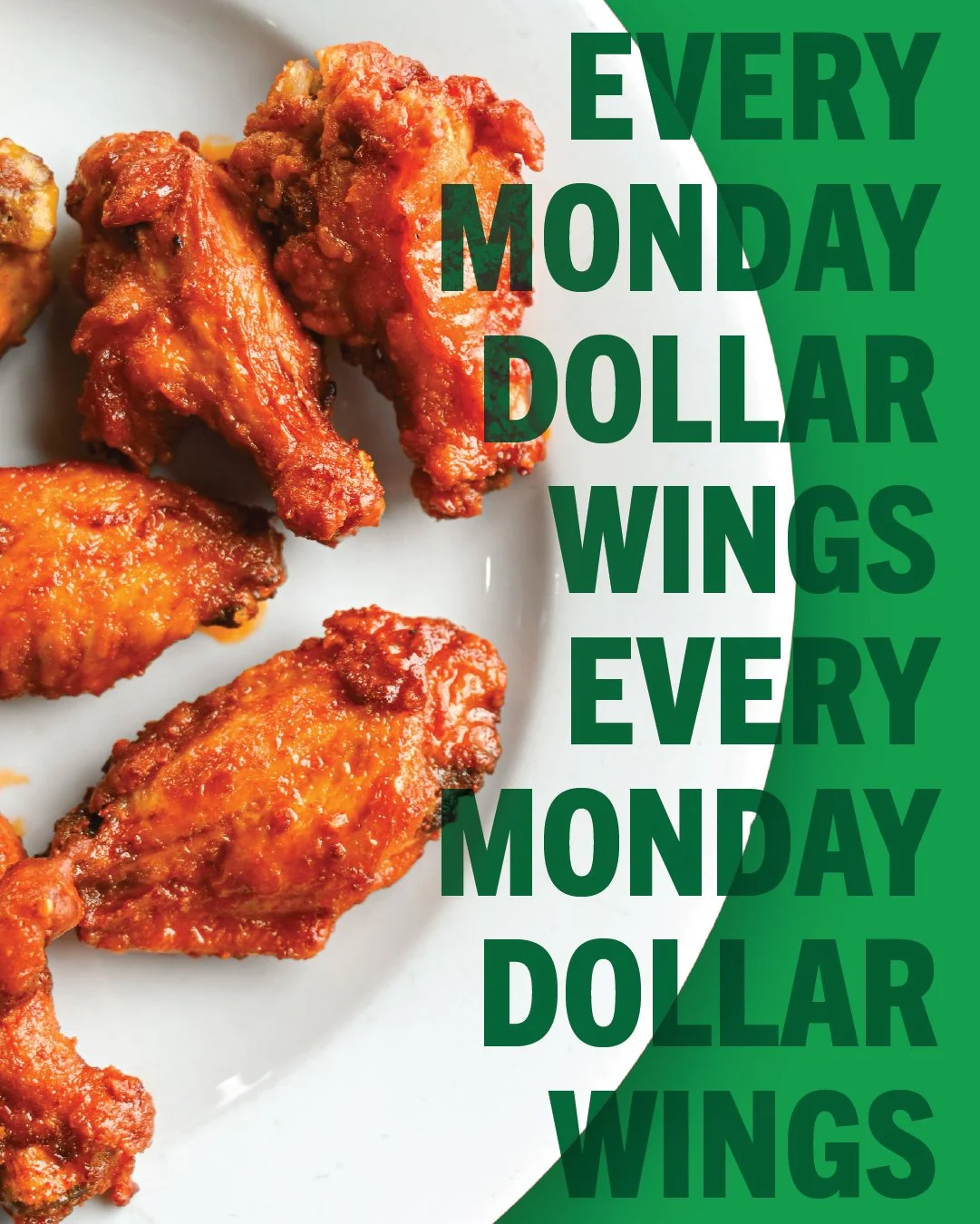 Bad Monday? We&rsquo;ve got wings for that.