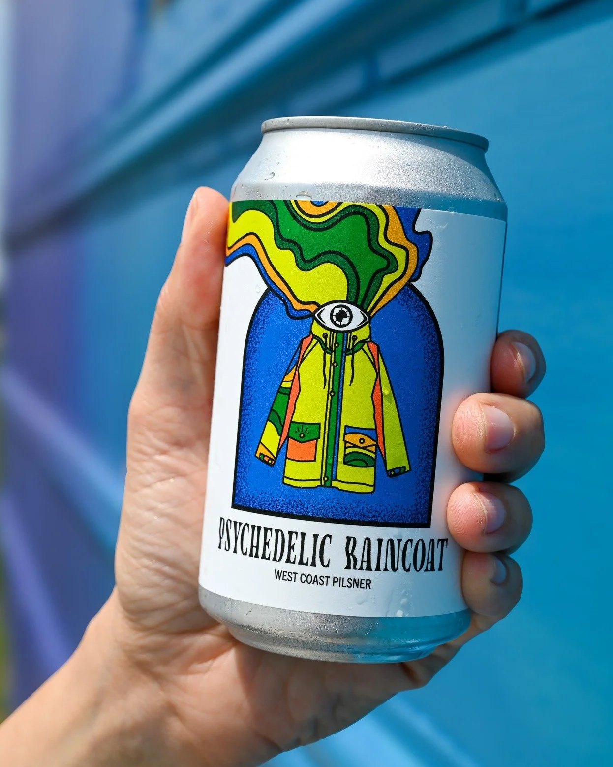 At an intersection of craft and curiosity, we partnered with our friends at Pax Verum Brewing Company to brew your new favorite West Coast Pilsner, Psychedelic Raincoat. 

Crisp, bitter, and layered with hops. Built of Barke Pilsner Malt with a touch