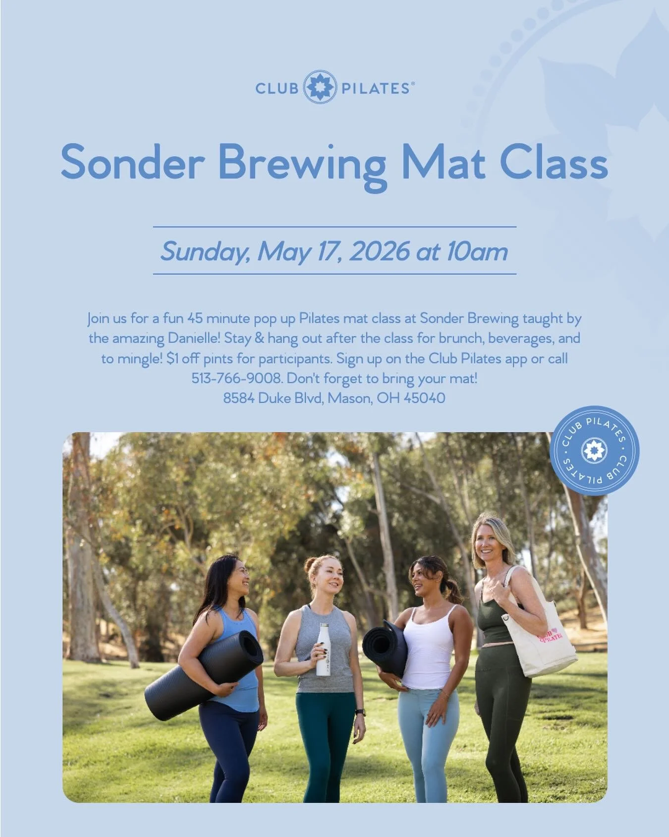 MASON - Pilates Pop Up