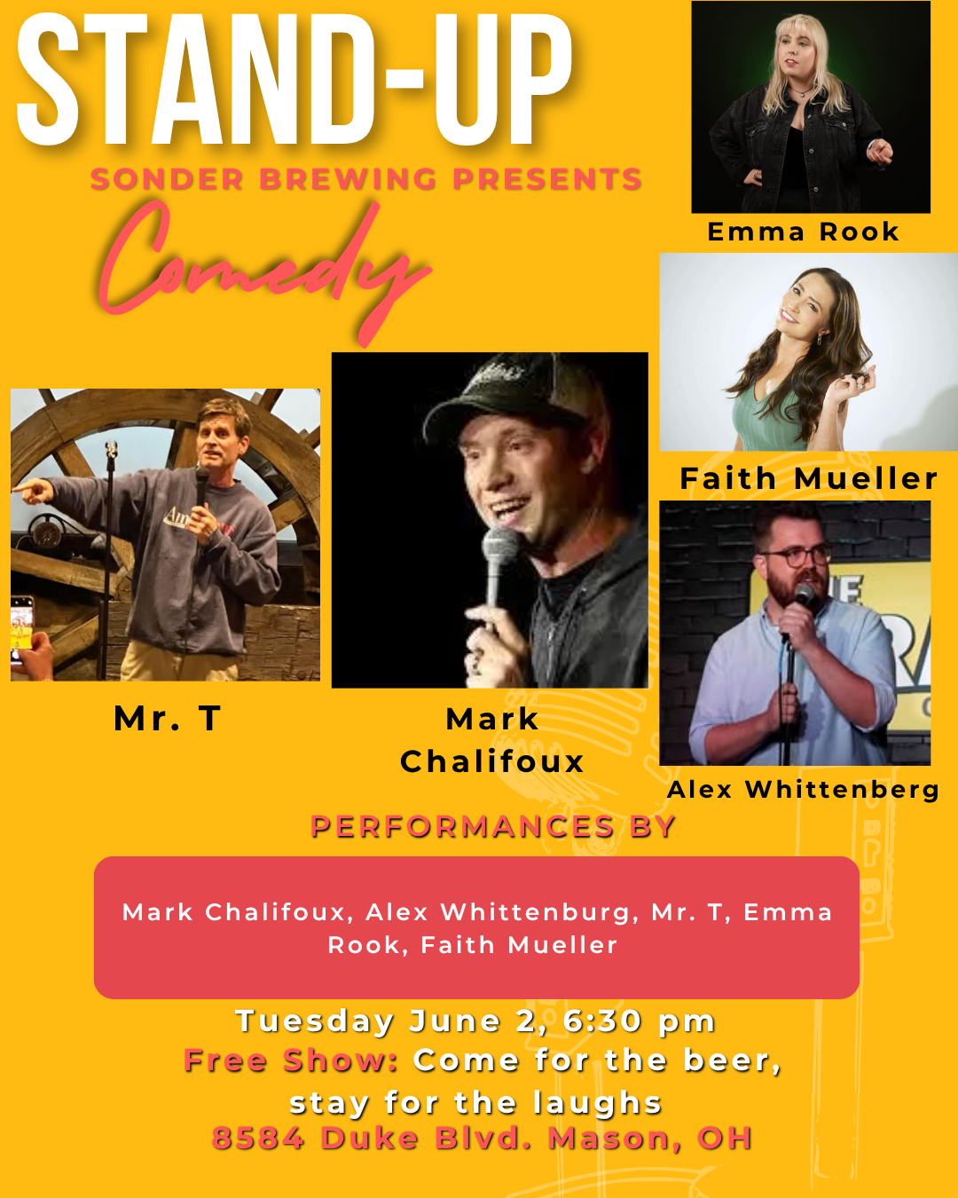MASON - Free Comedy Show