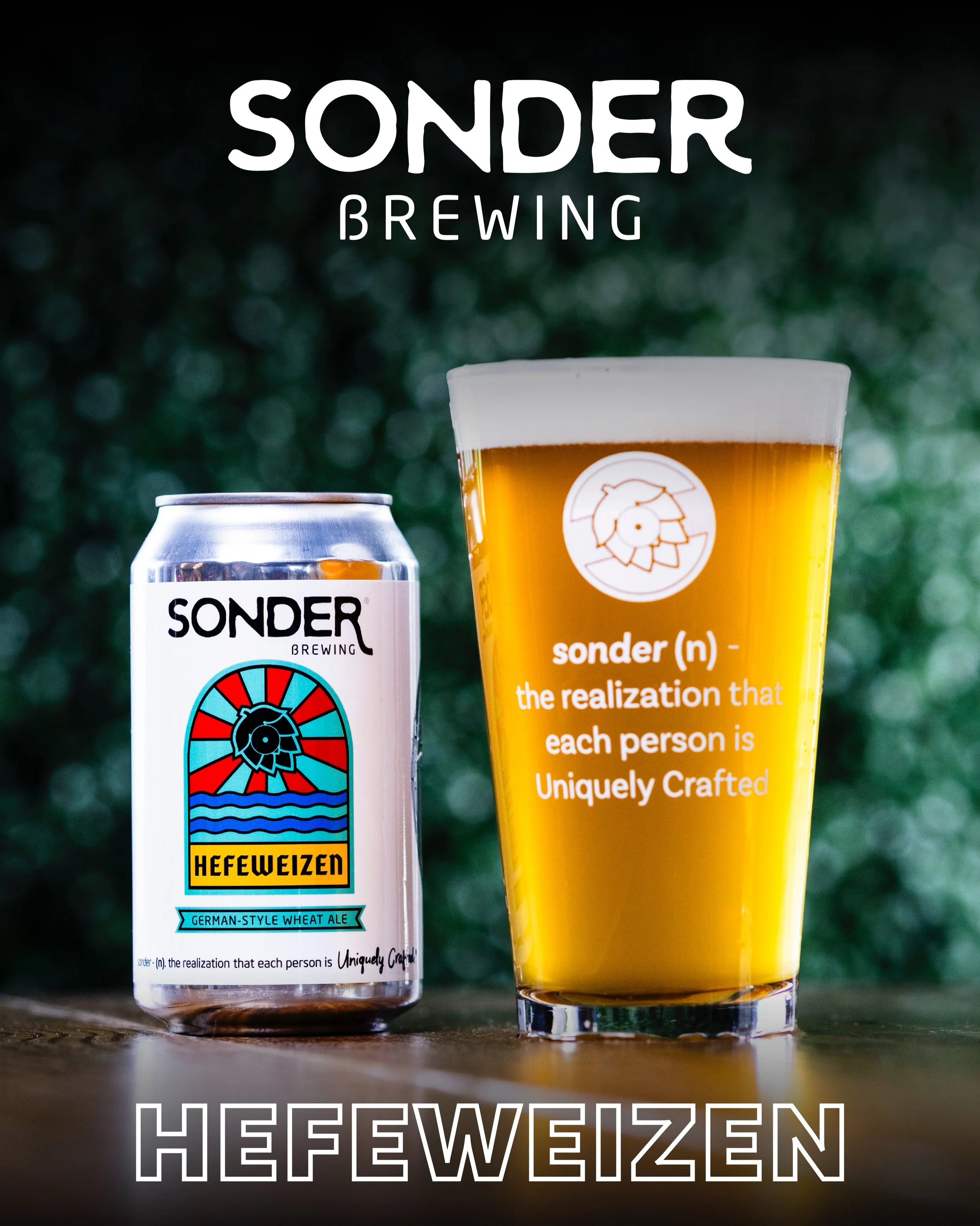 Come on in and get a Hefeweizen! 

#sonder #sonderbrewing #beer #beverage