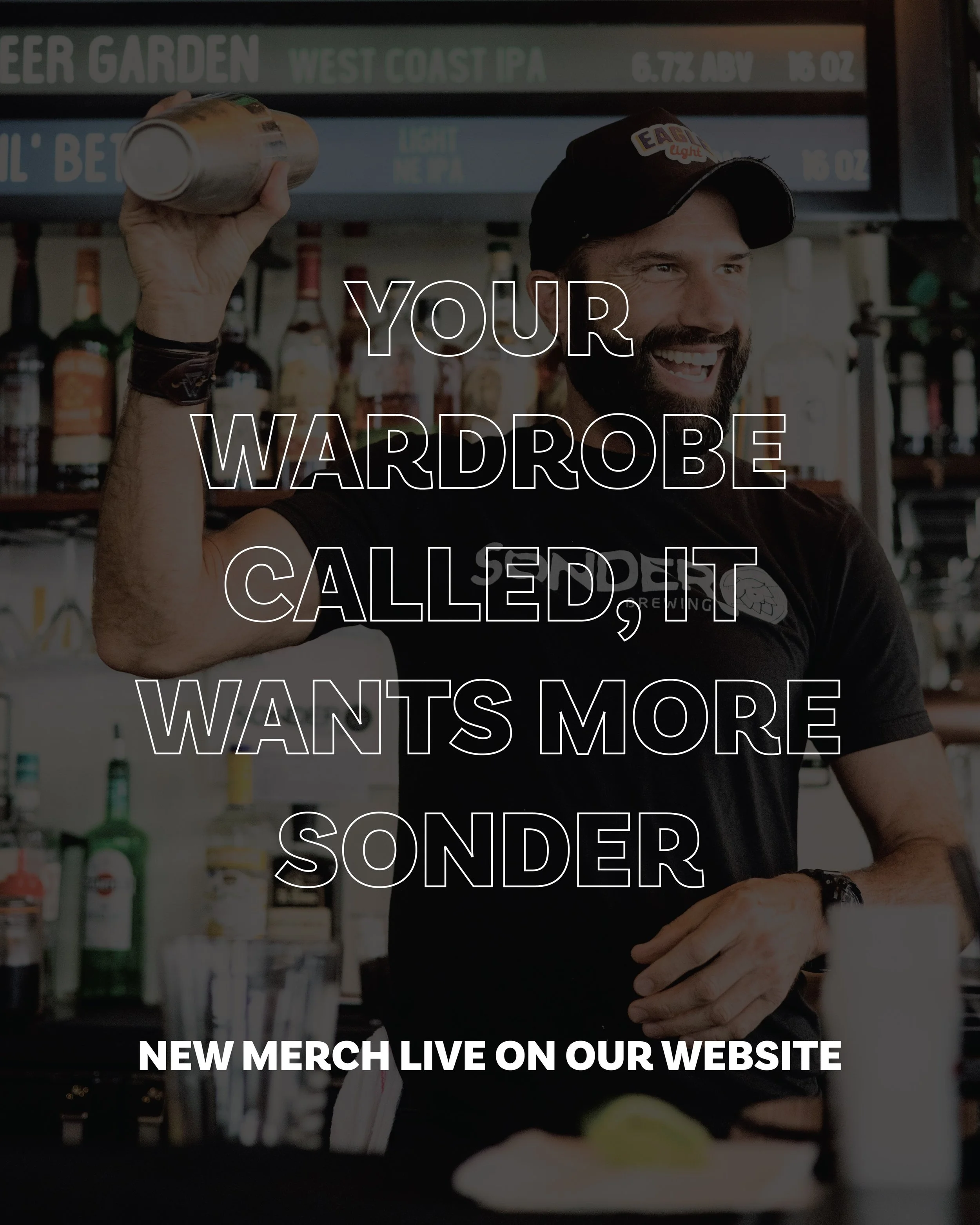 The Sonder merch store is here! Hats, hoodies, crewnecks, quarter zips, and tees &mdash; because every person is Uniquely Crafted. Shop now at the link in our bio!