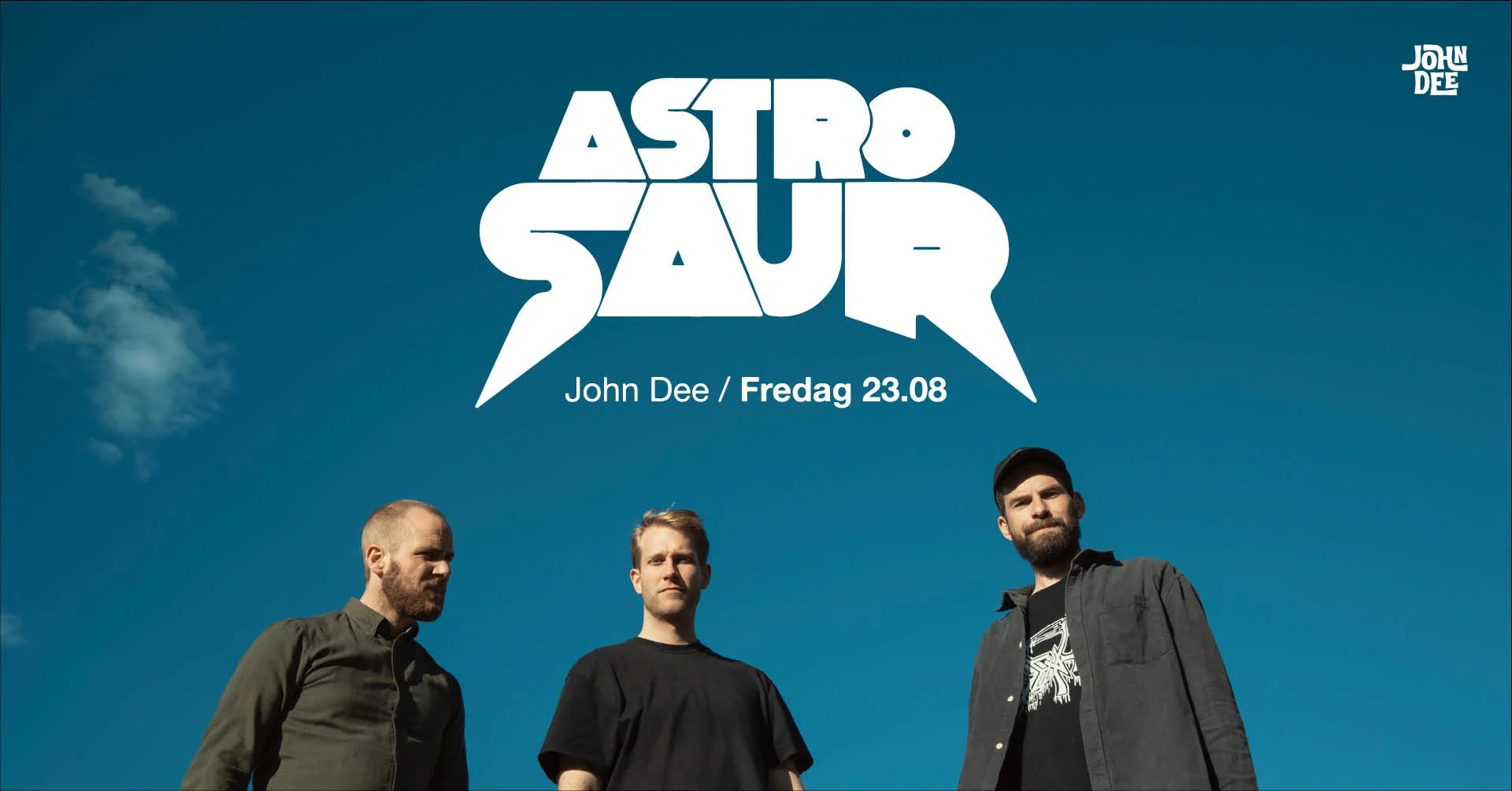 Oslo ✨ Looking forward to space out with you again at @rockefelleroslo on August 23rd! Link in bio for tickets 🛸🦕