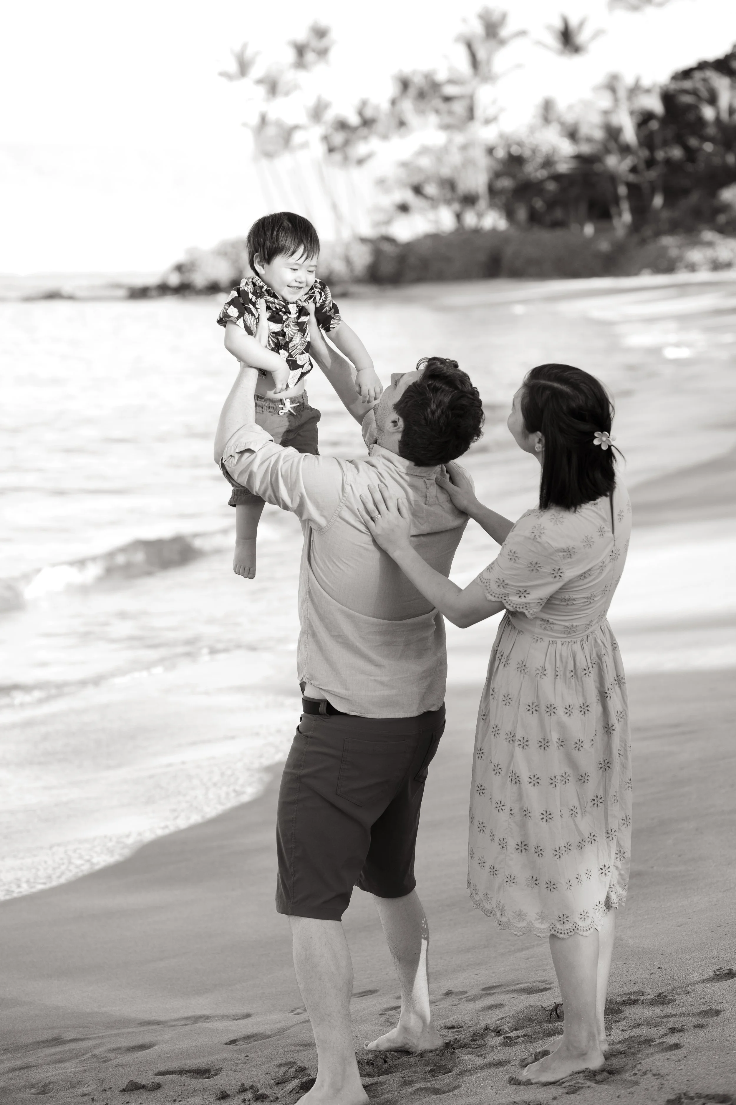 Wailea Maui Family Photoshoot