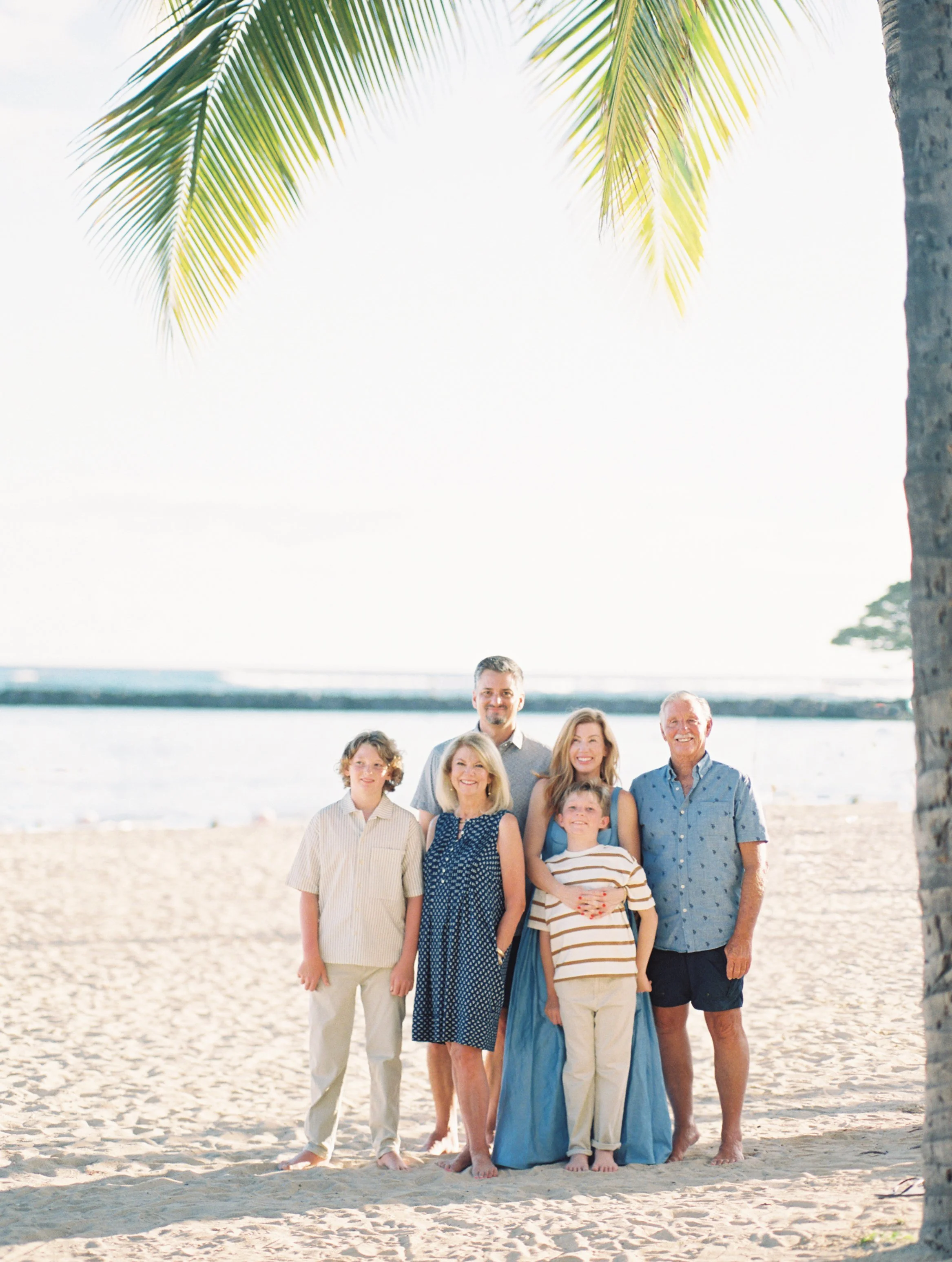 Oahu Waikiki Family Photoshoot 