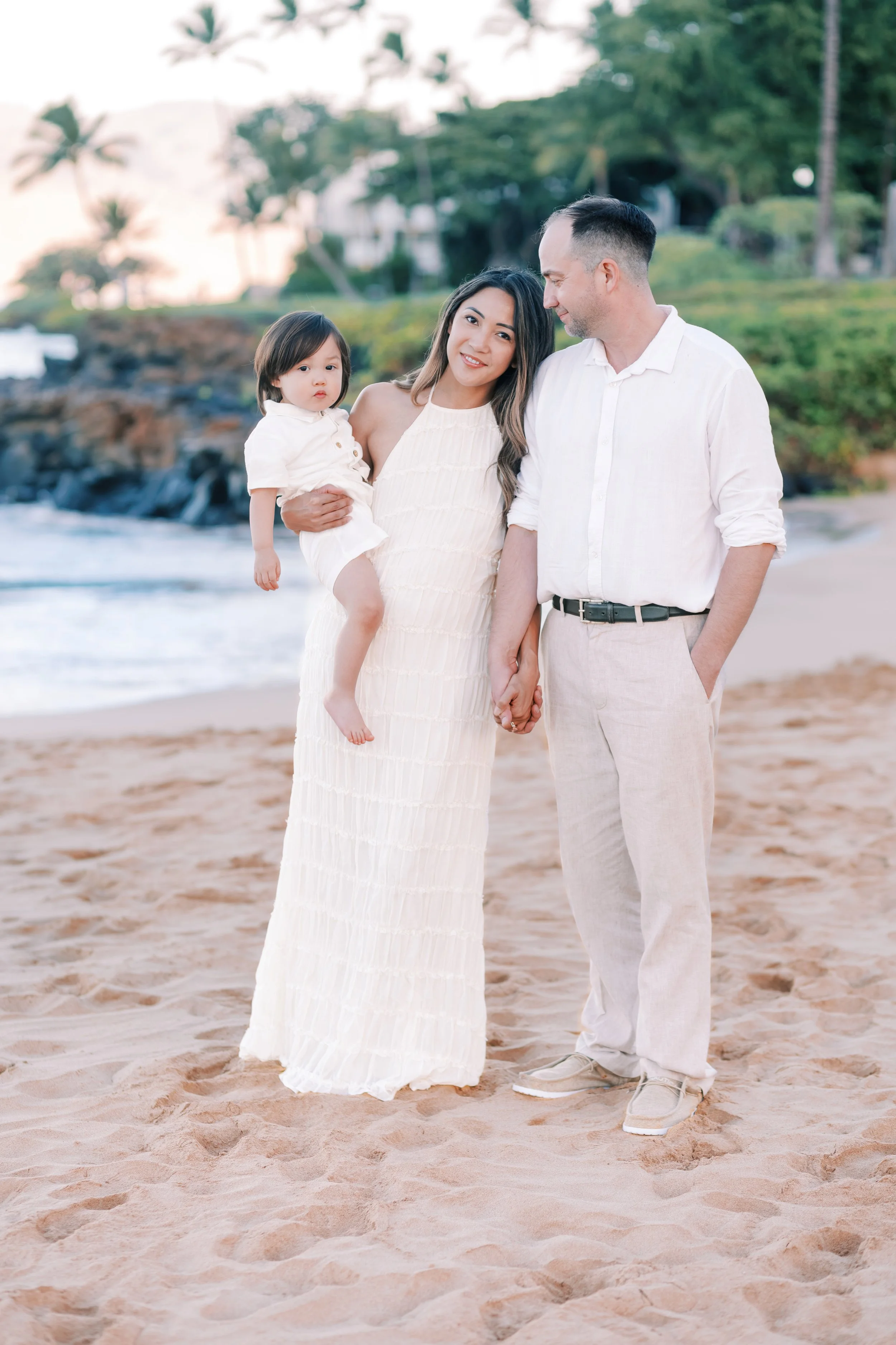 Grand Wailea Family Photos  | A Relaxed Sunrise Session at Wailea Beach