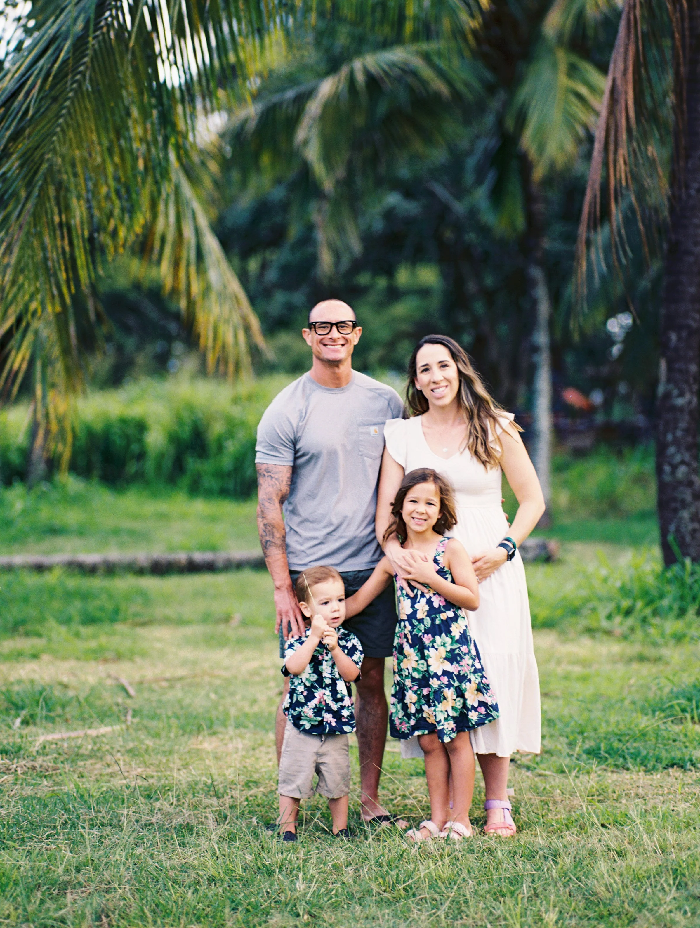 Top rated Hawaii family film photographer for photos in paradise