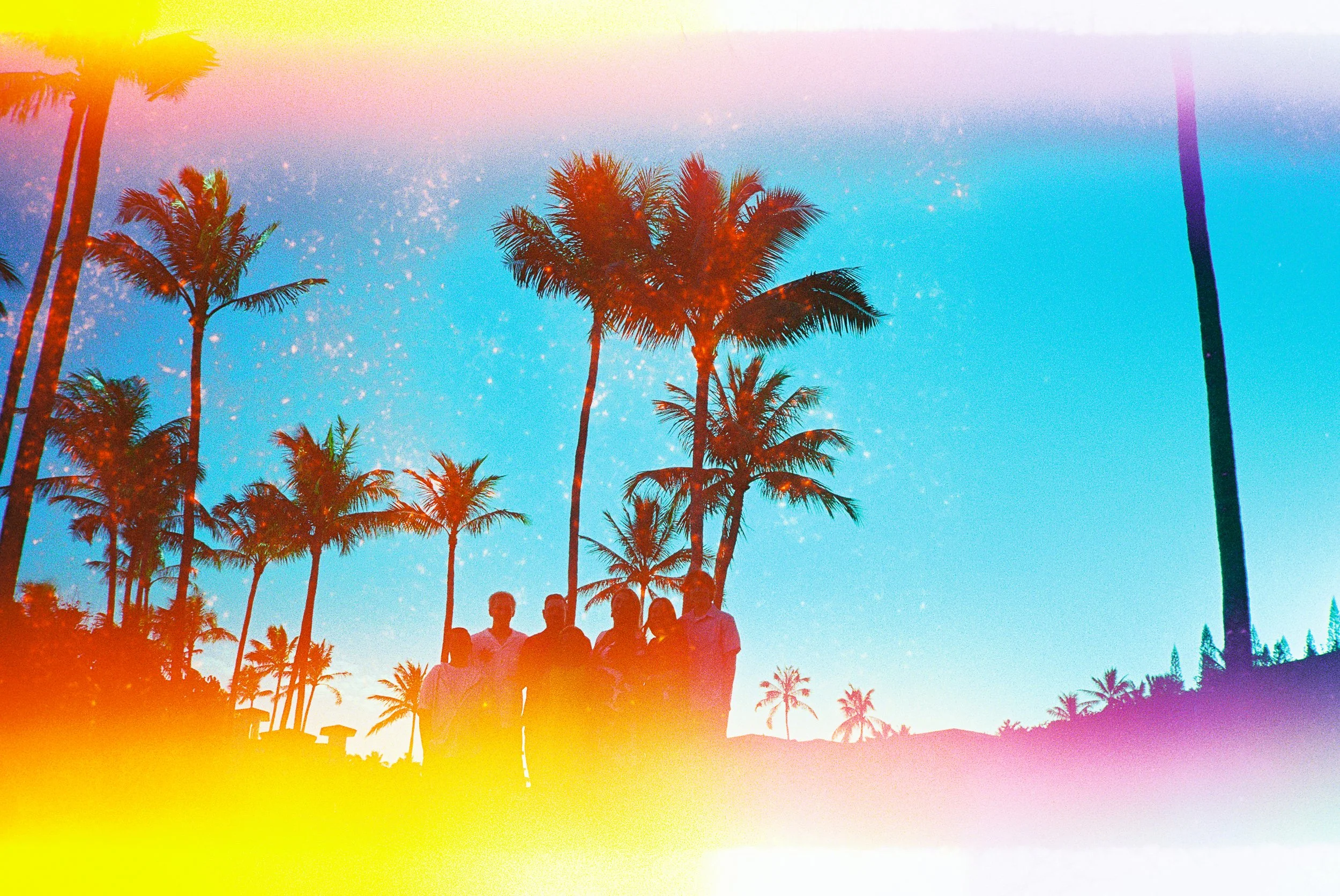 Maui's top film photographer capturing families on film.